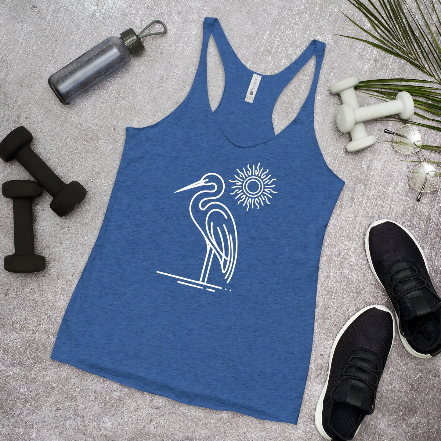 Great Blue Heron Women's Racerback Tank - Women's Shirts - Discovery Co.