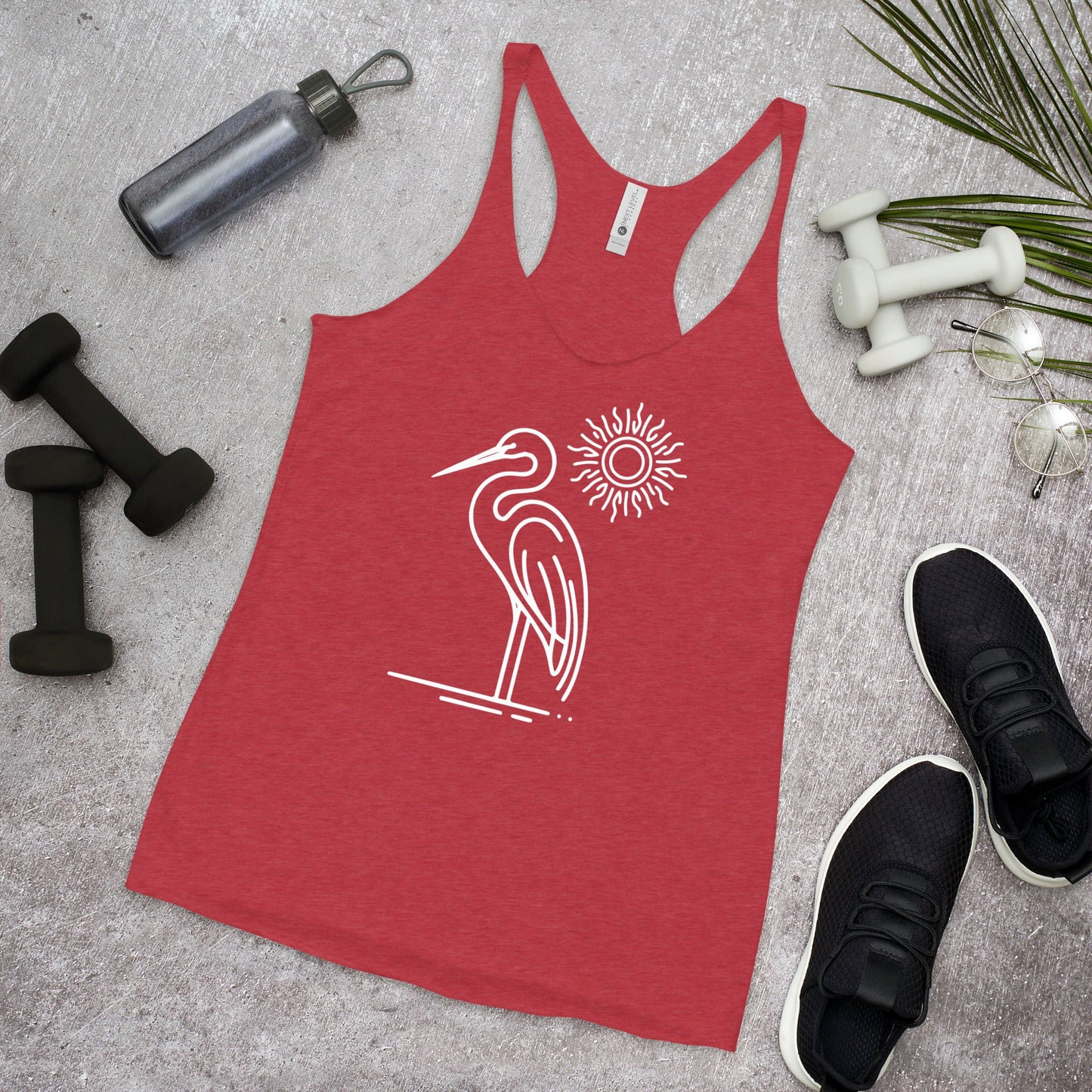 Great Blue Heron Women's Racerback Tank - Women's Shirts - Discovery Co.