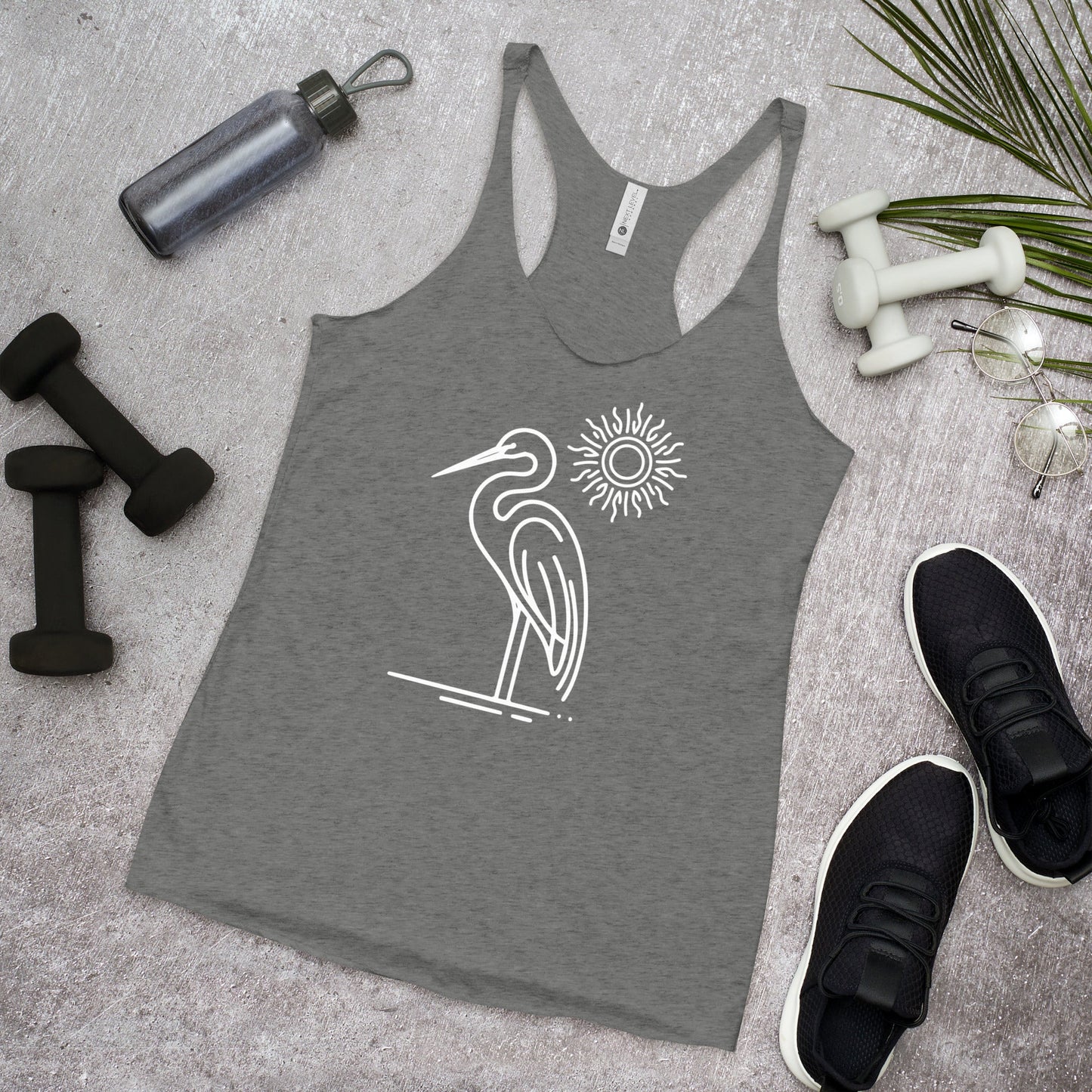 Great Blue Heron Women's Racerback Tank - Women's Shirts - Discovery Co.