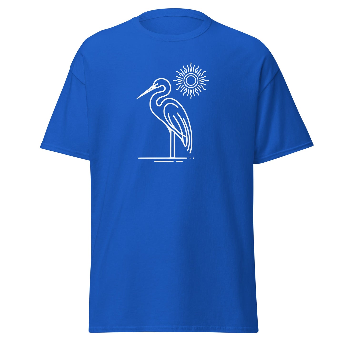 Great Blue Heron Women's (Unisex) Classic Tee - Women's Shirts - Discovery Co.