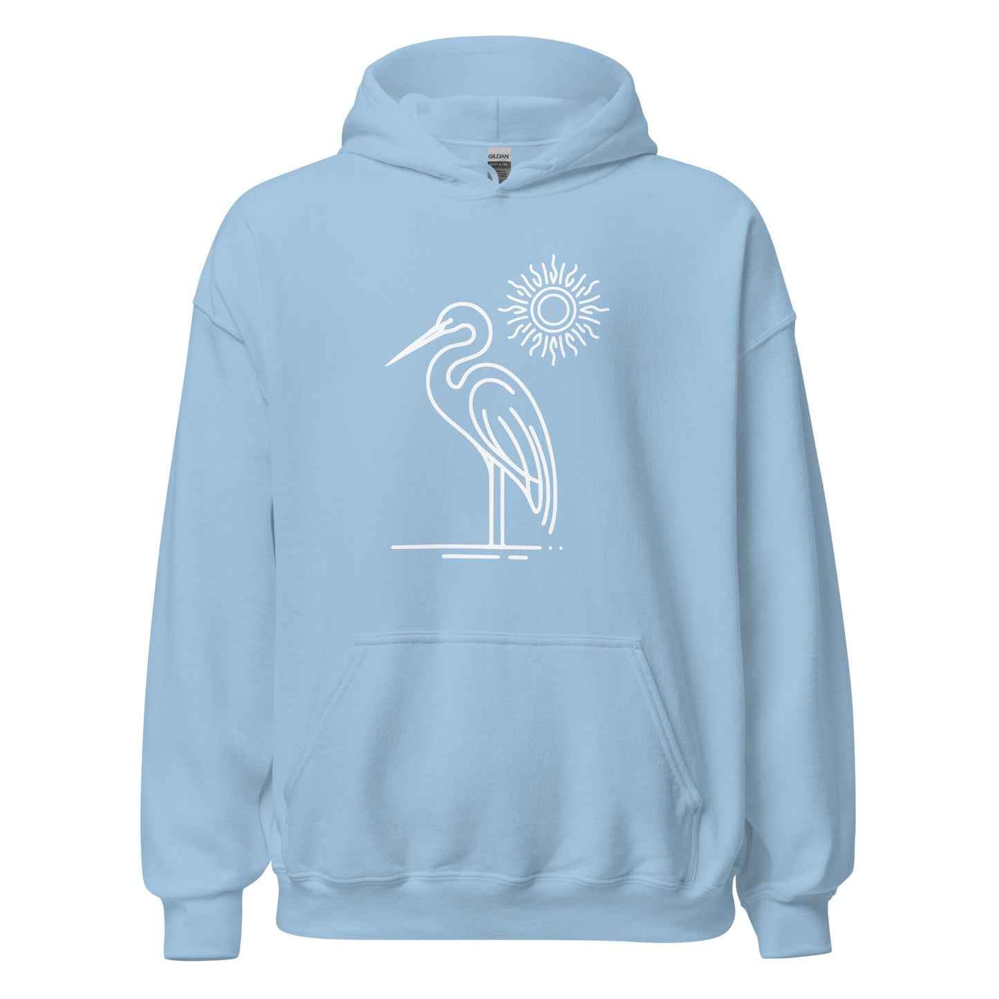 Great Blue Heron Women's (Unisex) Hoodie - Hoodies - Discovery Co.