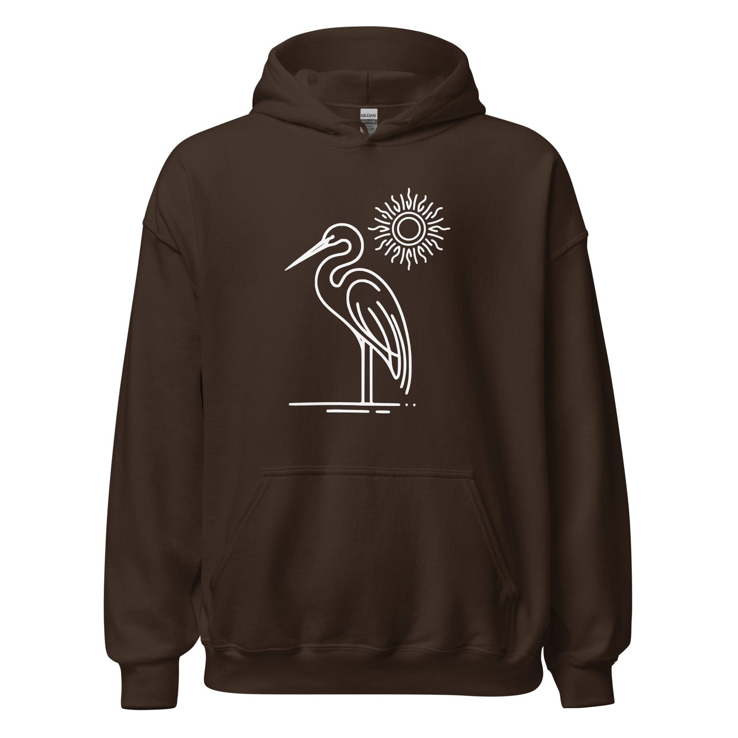 Great Blue Heron Women's (Unisex) Hoodie - Hoodies - Discovery Co.
