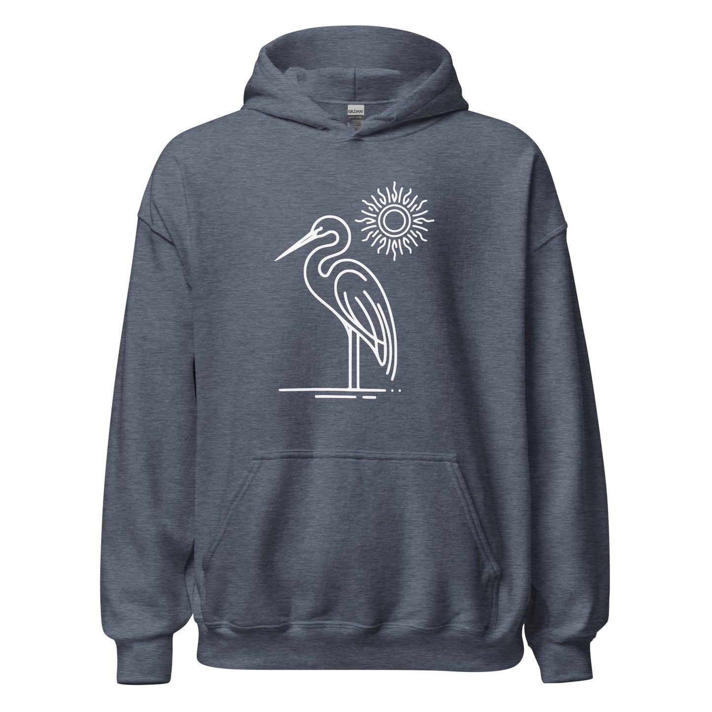 Great Blue Heron Women's (Unisex) Hoodie - Hoodies - Discovery Co.