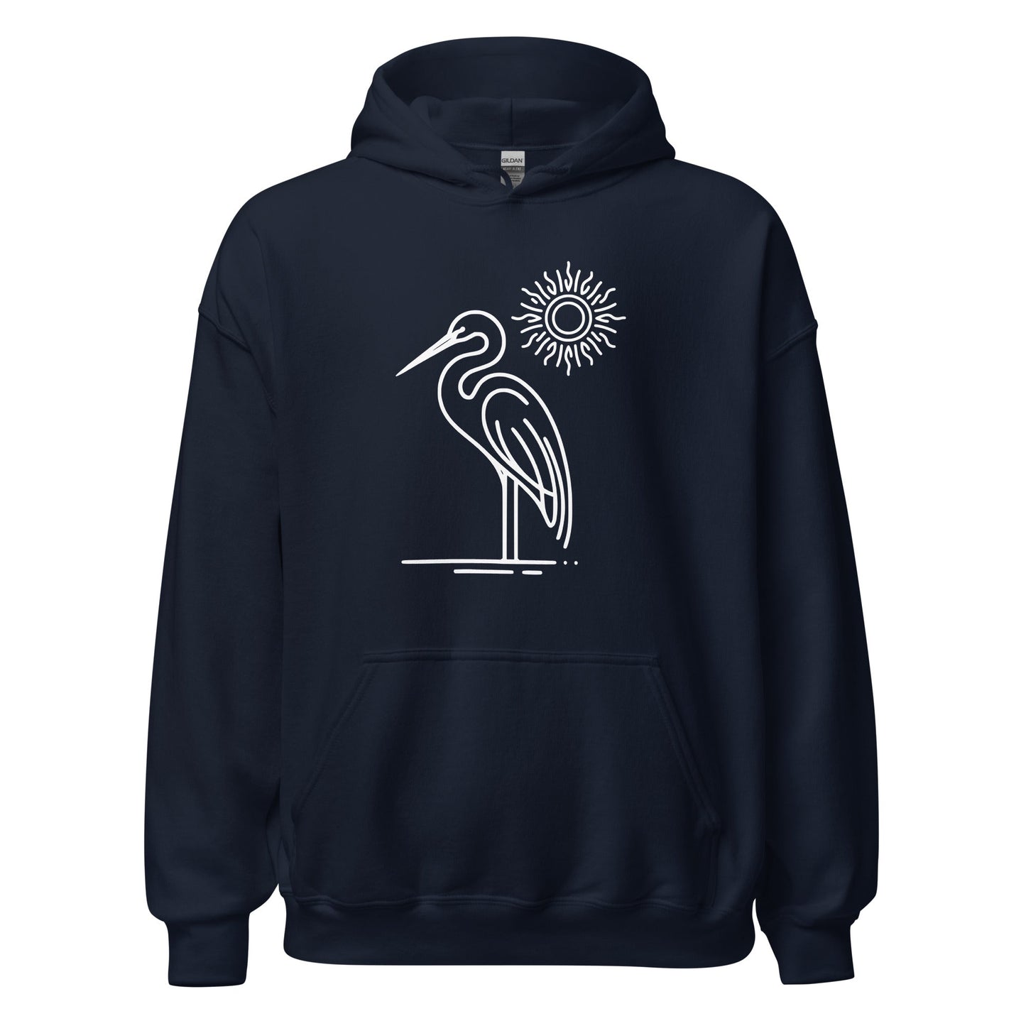 Great Blue Heron Women's (Unisex) Hoodie - Hoodies - Discovery Co.