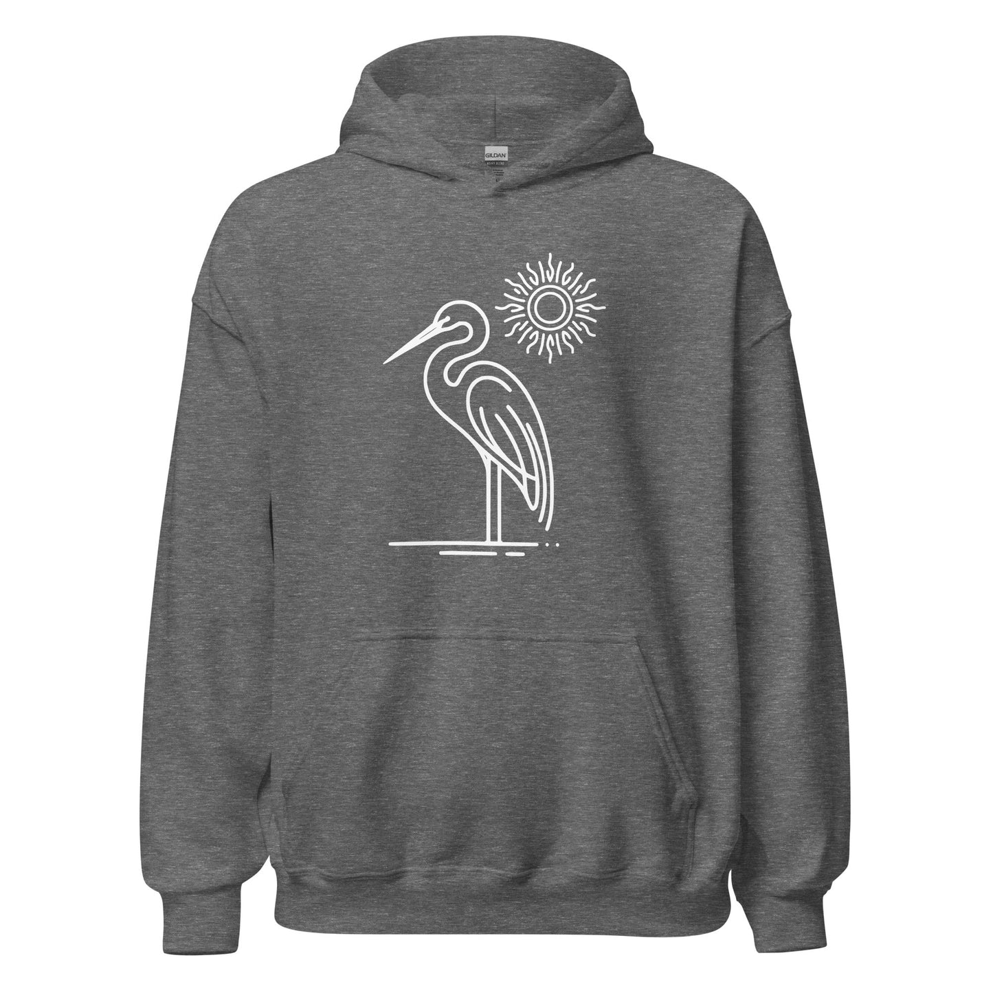 Great Blue Heron Women's (Unisex) Hoodie - Hoodies - Discovery Co.
