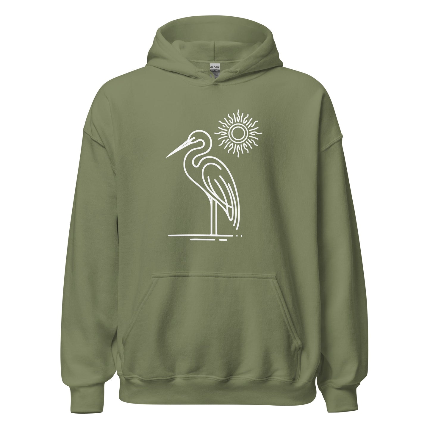 Great Blue Heron Women's (Unisex) Hoodie - Hoodies - Discovery Co.