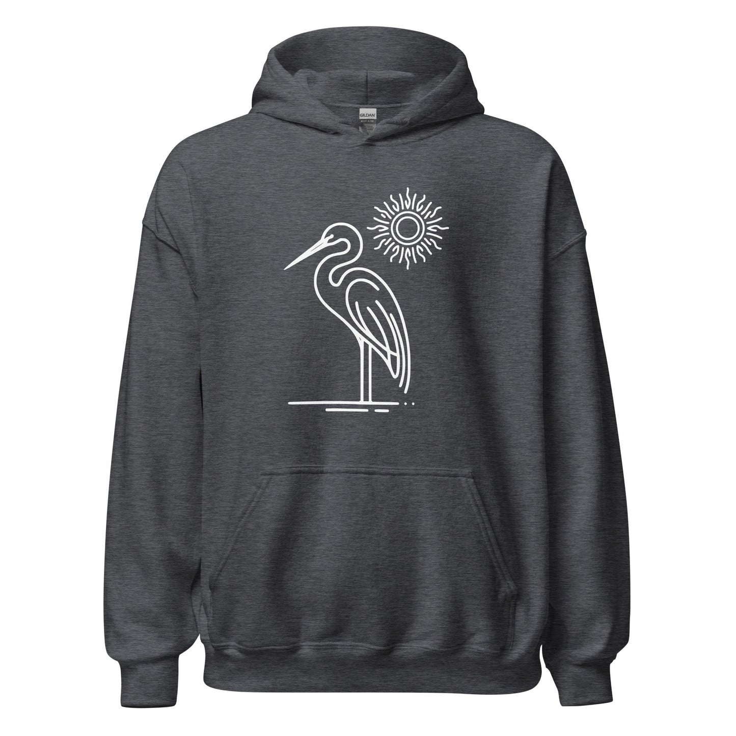 Great Blue Heron Women's (Unisex) Hoodie - Hoodies - Discovery Co.