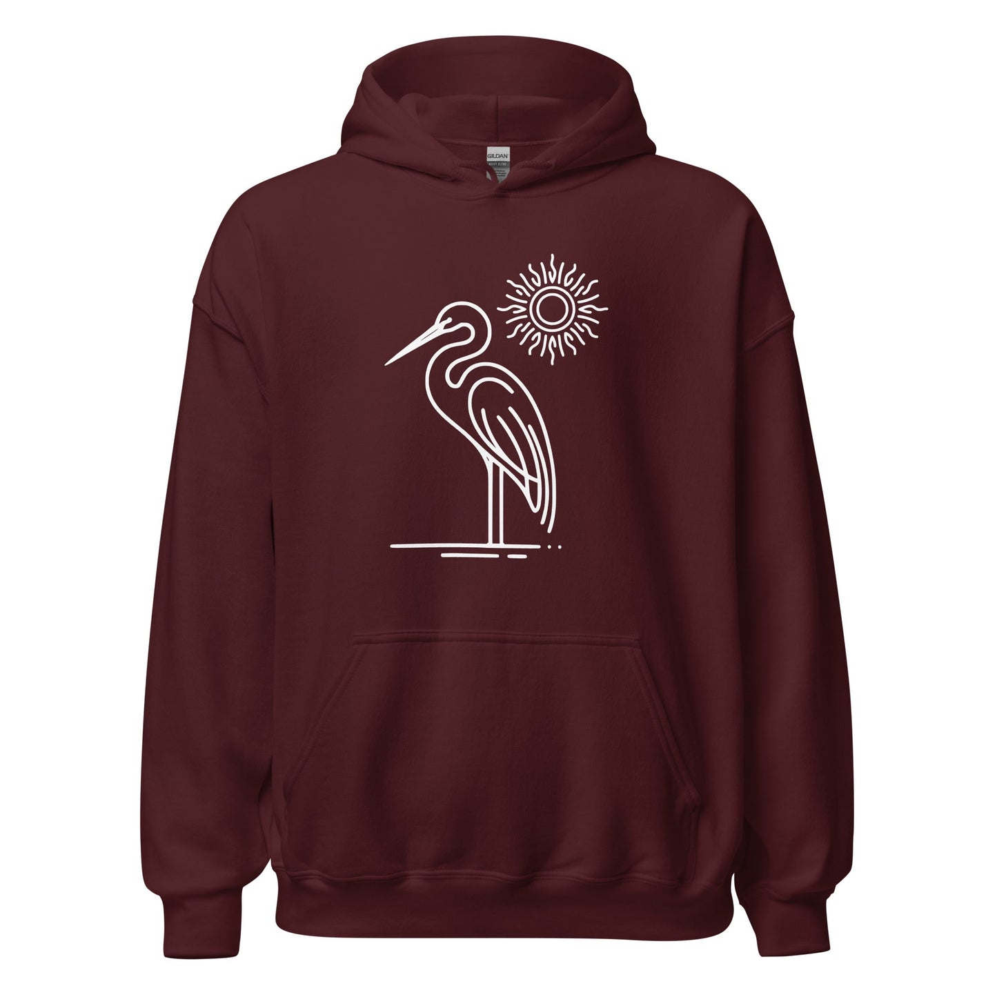 Great Blue Heron Women's (Unisex) Hoodie - Hoodies - Discovery Co.