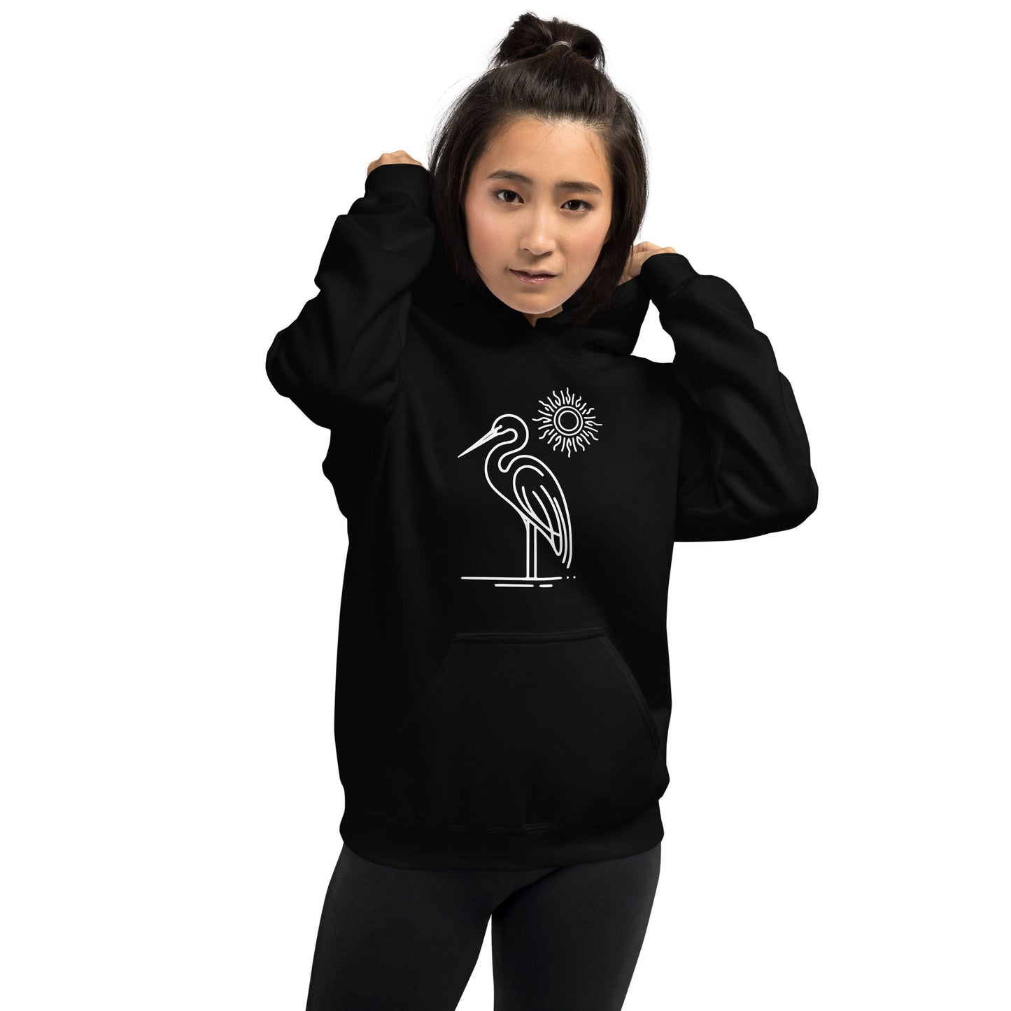 Great Blue Heron Women's (Unisex) Hoodie - Hoodies - Discovery Co.