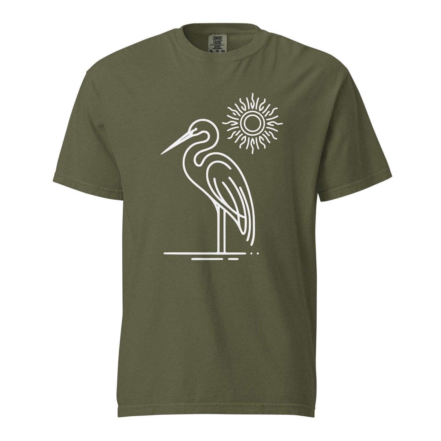 Great Blue Heron Women's (Unisex) Premium Tee - Women's Shirts - Discovery Co.