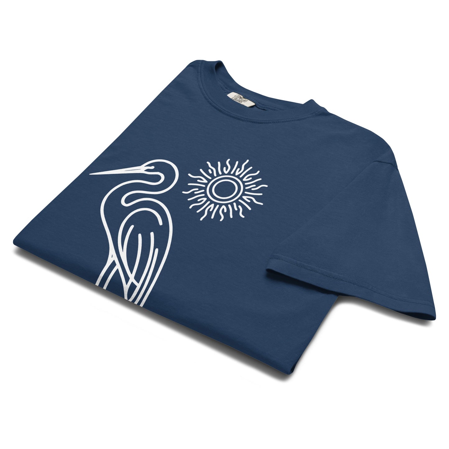Great Blue Heron Women's (Unisex) Premium Tee - Women's Shirts - Discovery Co.