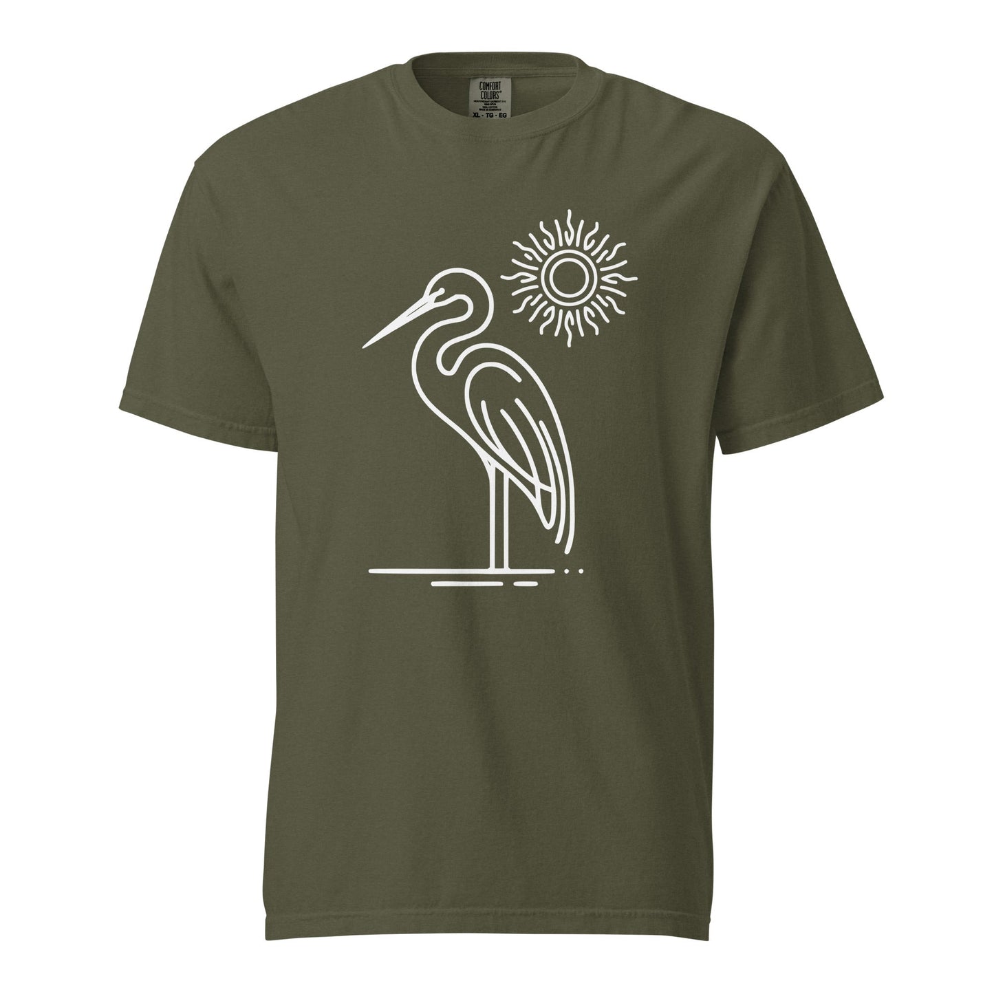 Great Blue Heron Women's (Unisex) Premium Tee - Women's Shirts - Discovery Co.