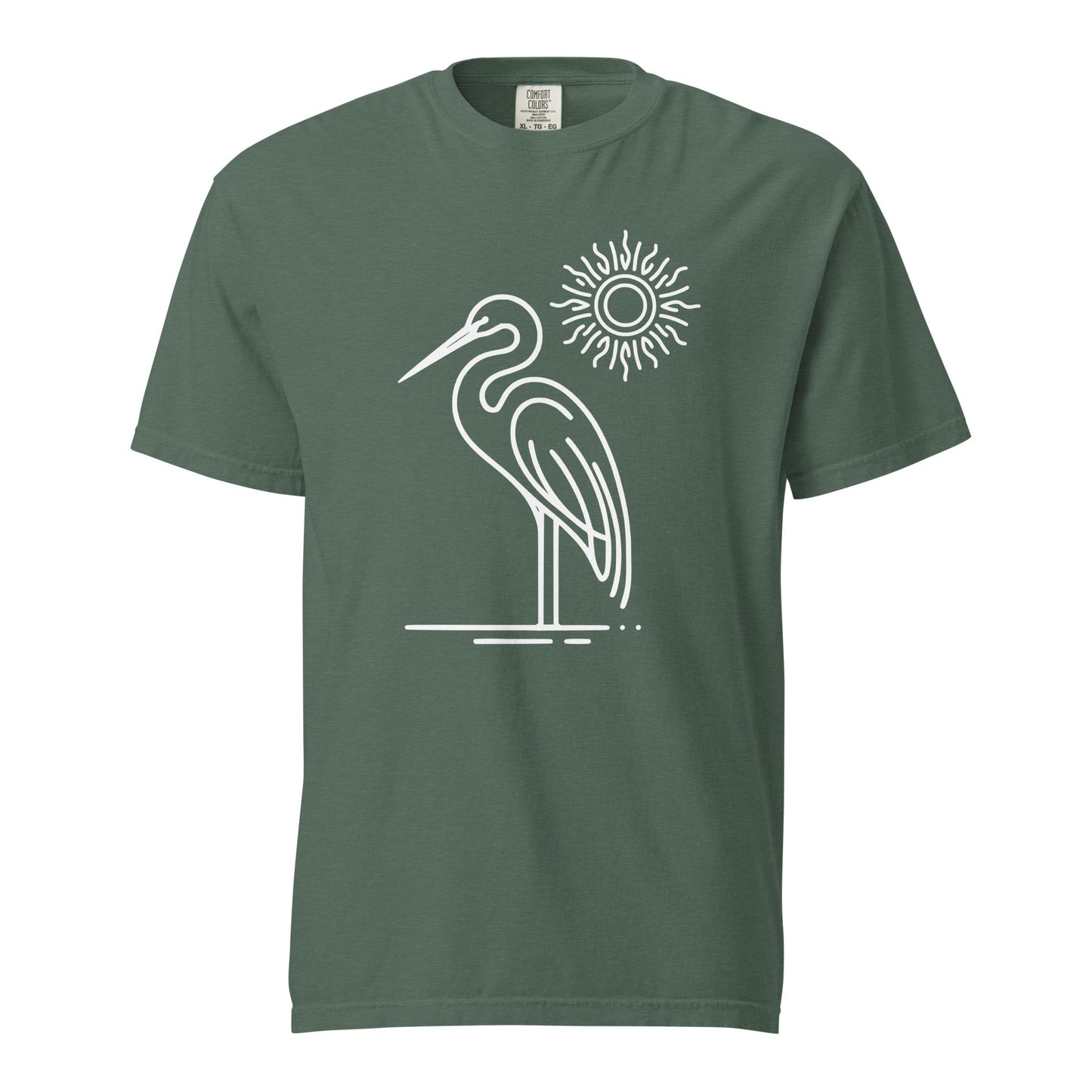 Great Blue Heron Women's (Unisex) Premium Tee - Women's Shirts - Discovery Co.
