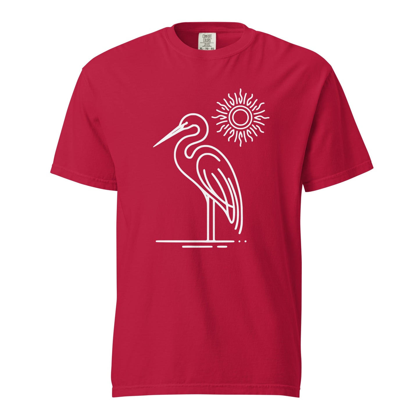 Great Blue Heron Women's (Unisex) Premium Tee - Women's Shirts - Discovery Co.