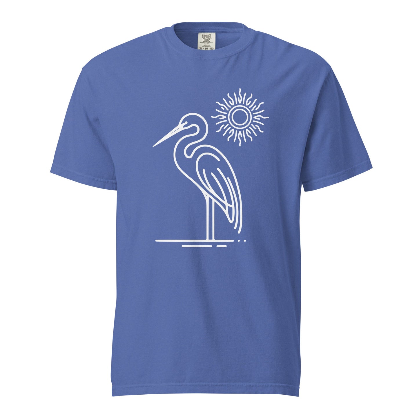 Great Blue Heron Women's (Unisex) Premium Tee - Women's Shirts - Discovery Co.