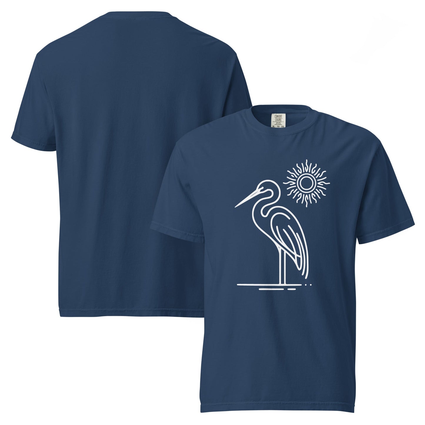 Great Blue Heron Women's (Unisex) Premium Tee - Women's Shirts - Discovery Co.