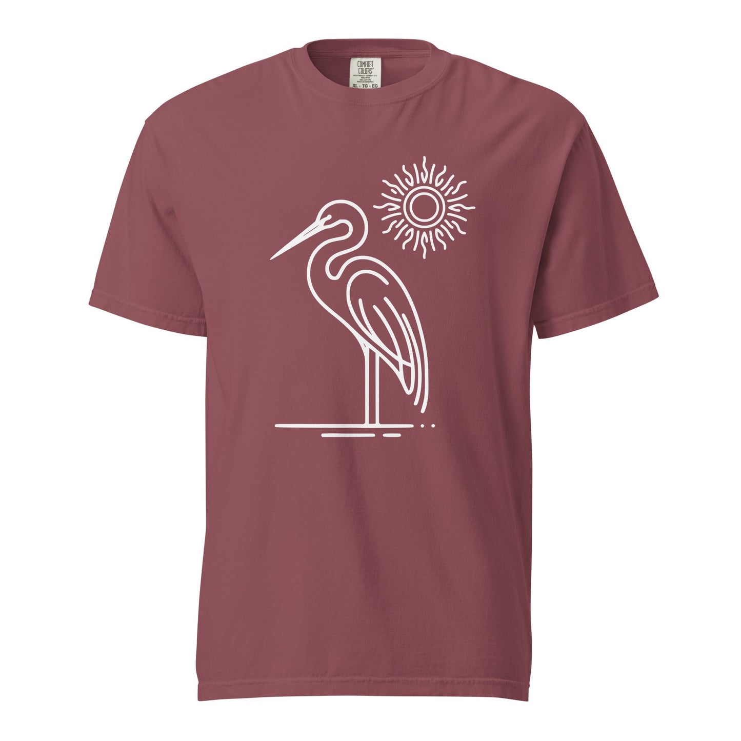 Great Blue Heron Women's (Unisex) Premium Tee - Women's Shirts - Discovery Co.