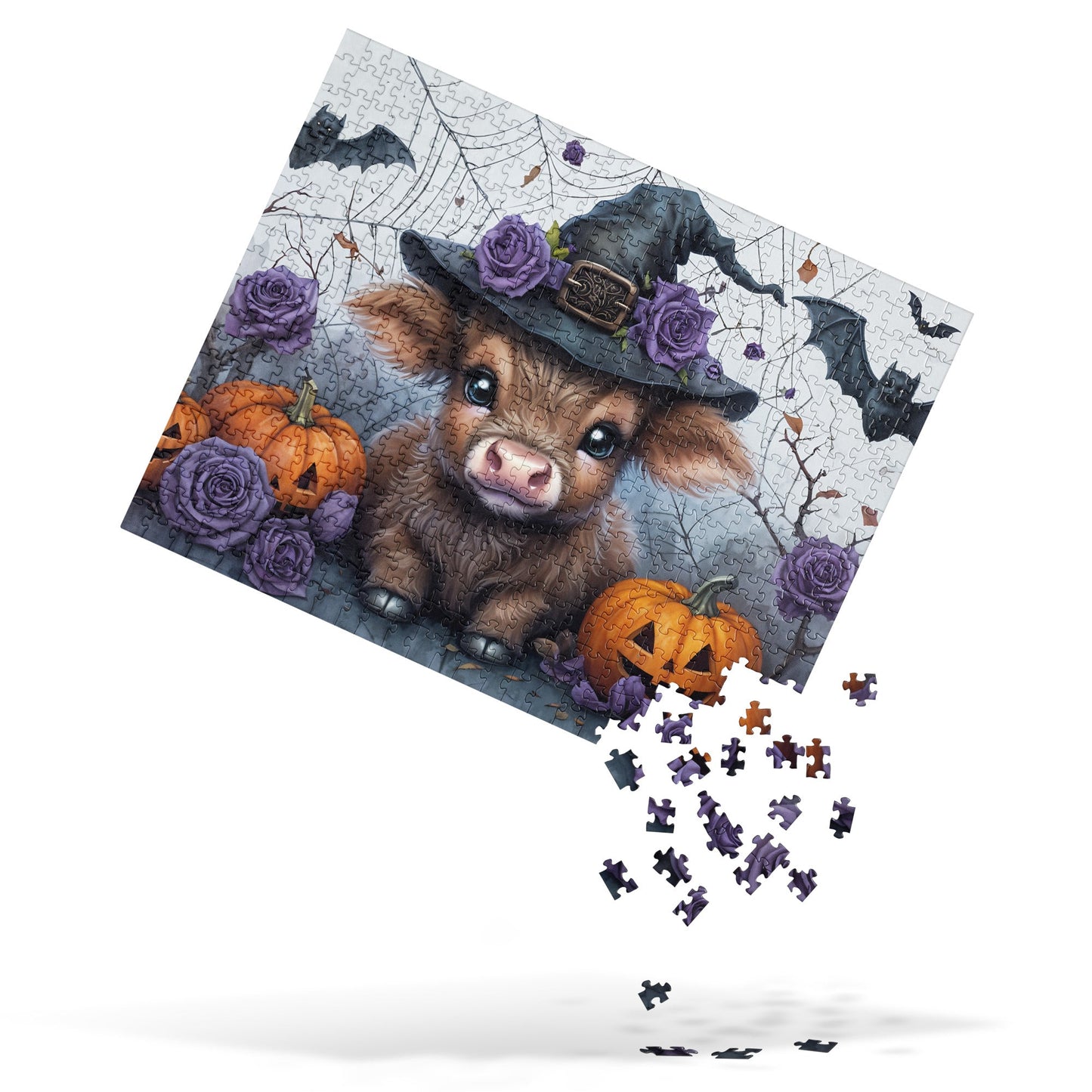 Halloween Brown Cow Jigsaw Puzzle - Puzzle - Discovery Co.