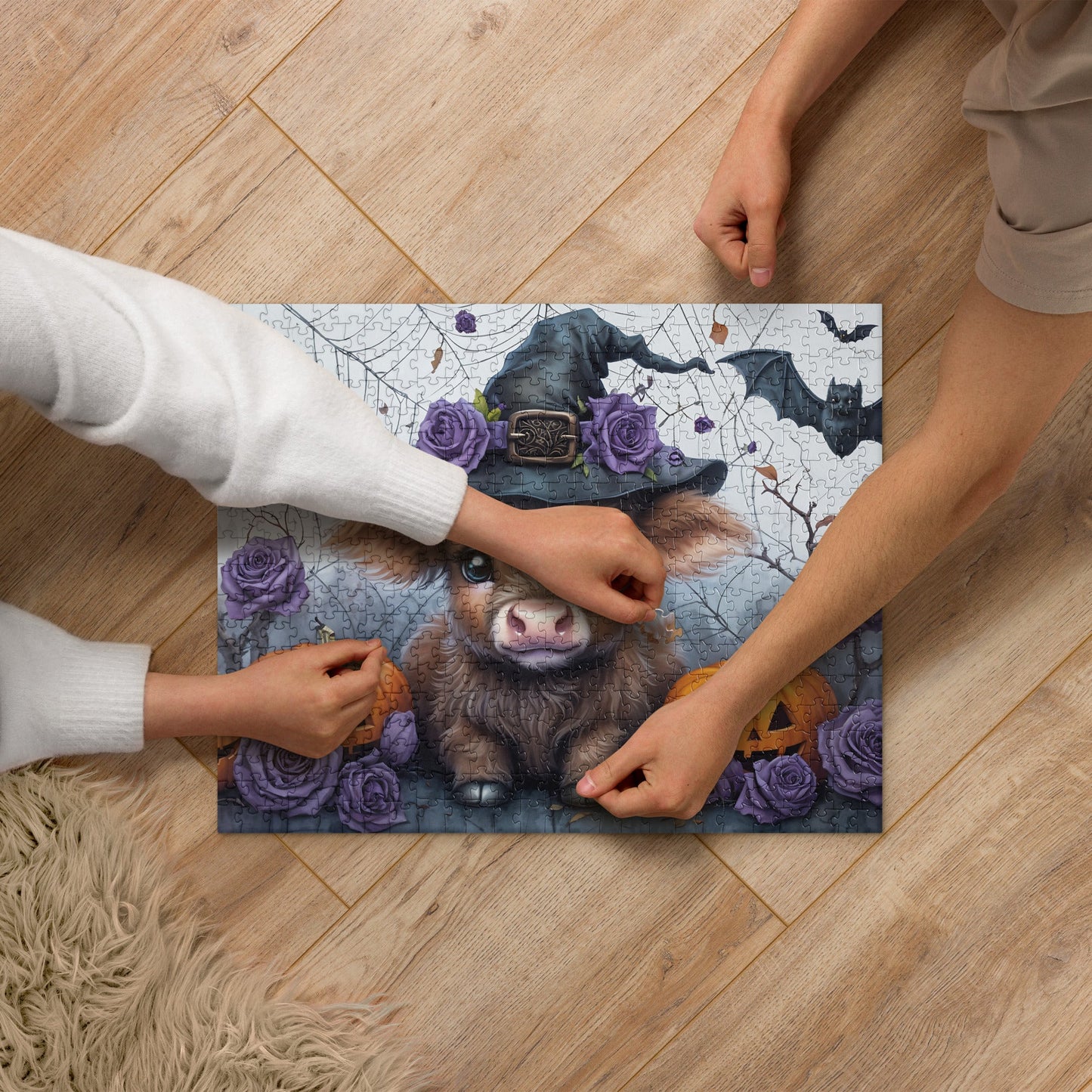 Halloween Brown Cow Jigsaw Puzzle - Puzzle - Discovery Co.