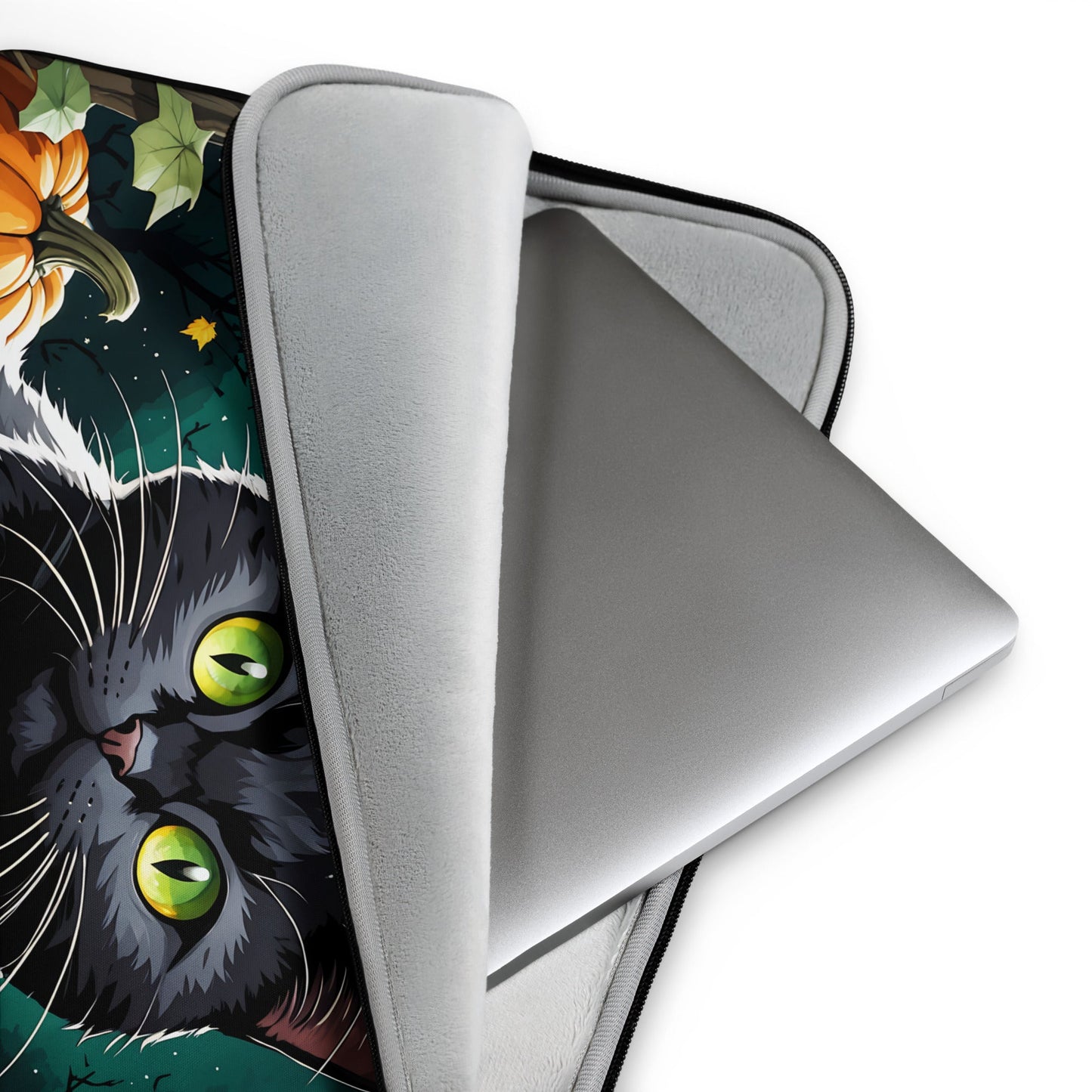 Halloween Cat Laptop Sleeve - Laptop Cases - Discovery Co.
