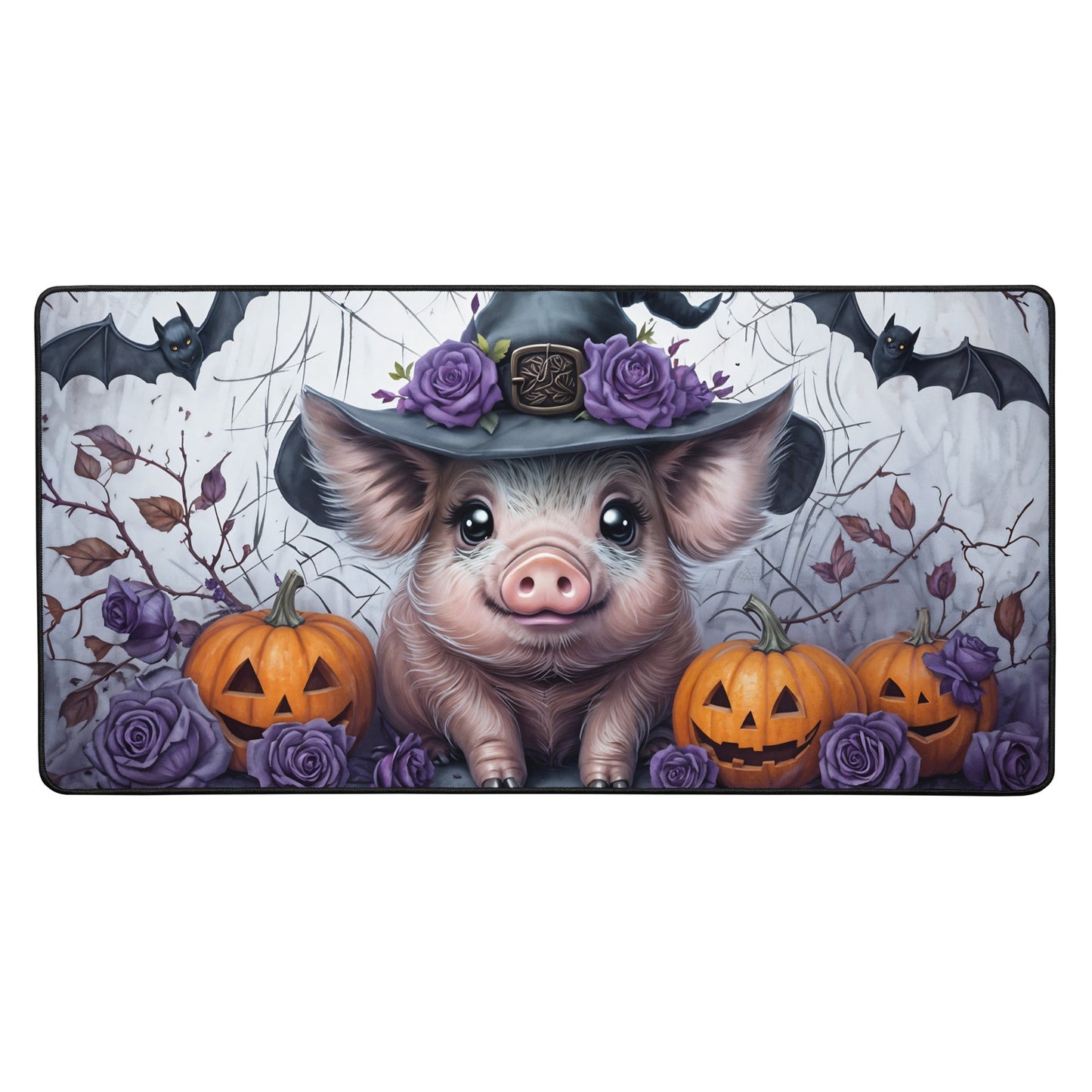 Halloween Pig Desk Mat - Mouse Pads - Discovery Co.