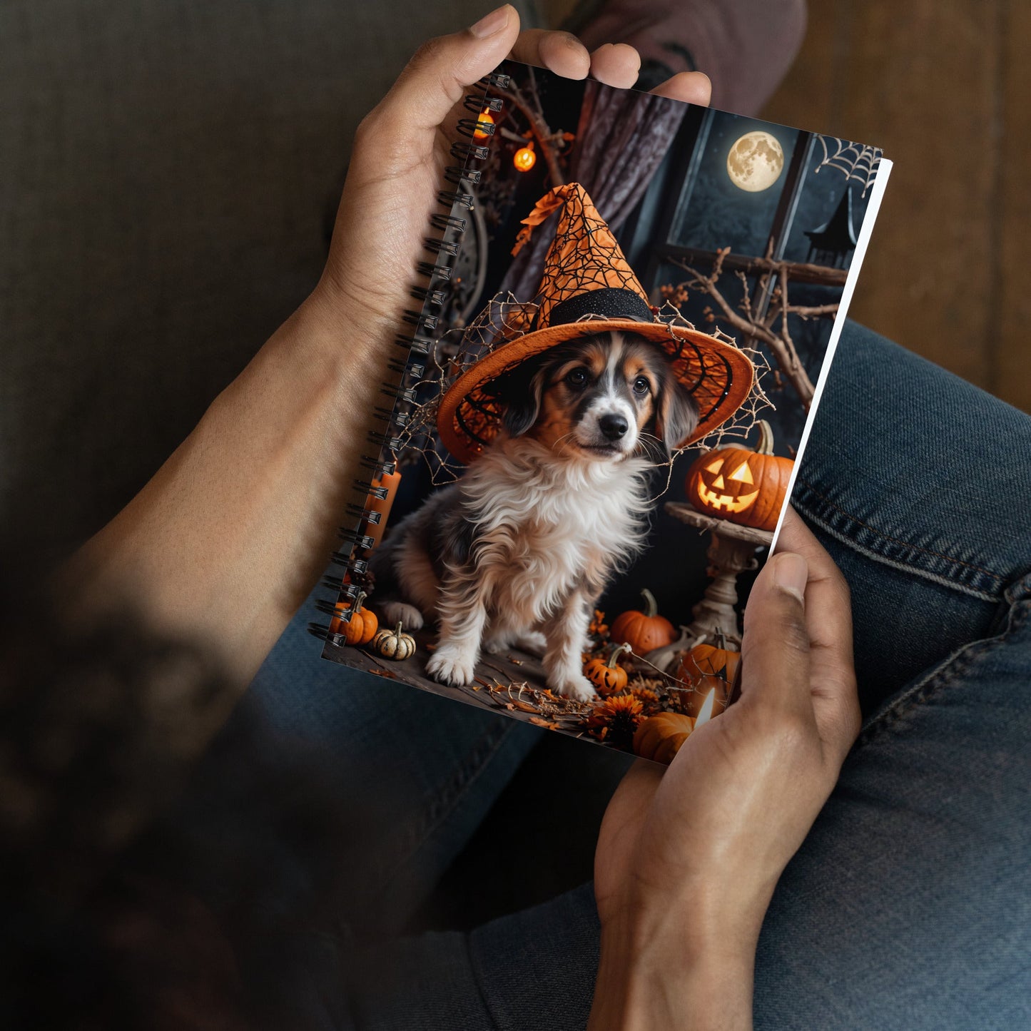 Halloween Puppy Spiral Notebook - Spiral Notebooks - Discovery Co.