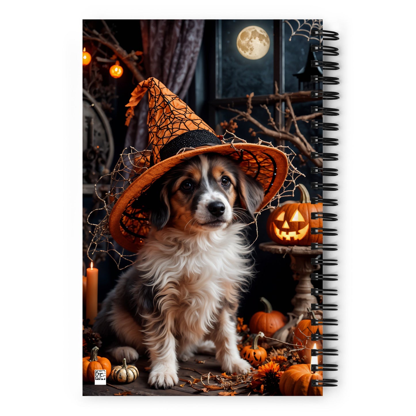 Halloween Puppy Spiral Notebook - Spiral Notebooks - Discovery Co.