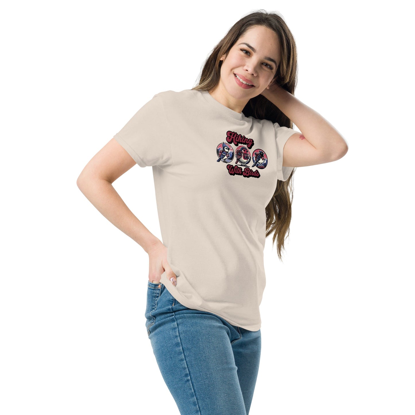 Hiking With Birds Women's (Unisex) Classic Tee - Women's Shirts - Discovery Co.