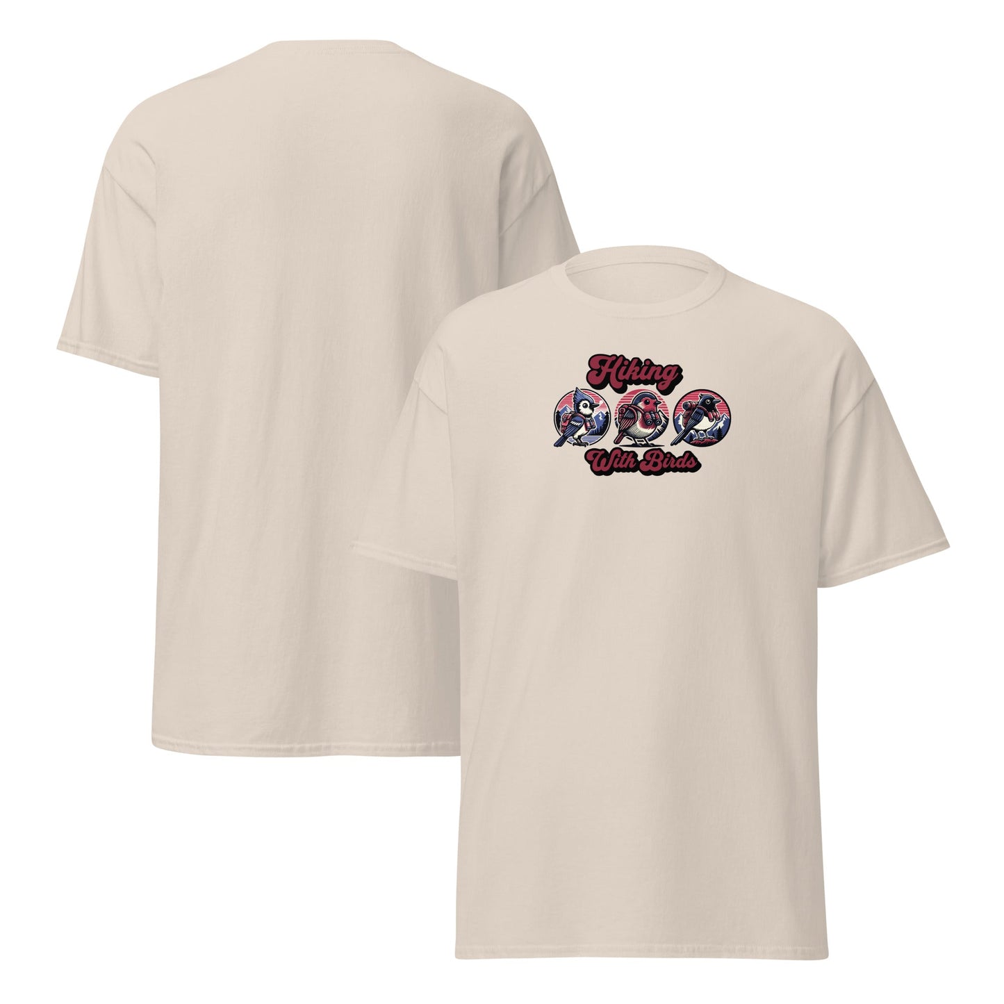 Hiking With Birds Women's (Unisex) Classic Tee - Women's Shirts - Discovery Co.