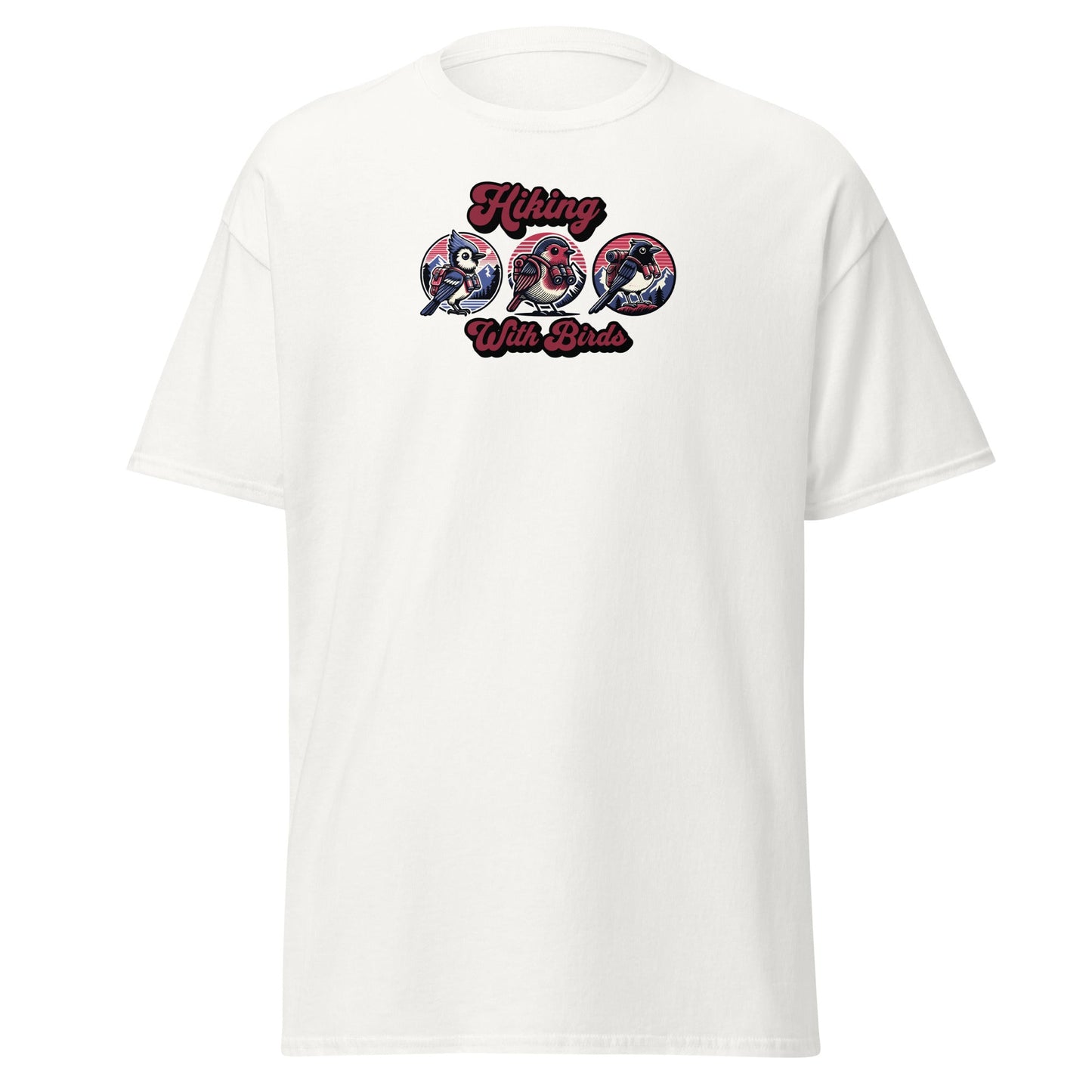 Hiking With Birds Women's (Unisex) Classic Tee - Women's Shirts - Discovery Co.