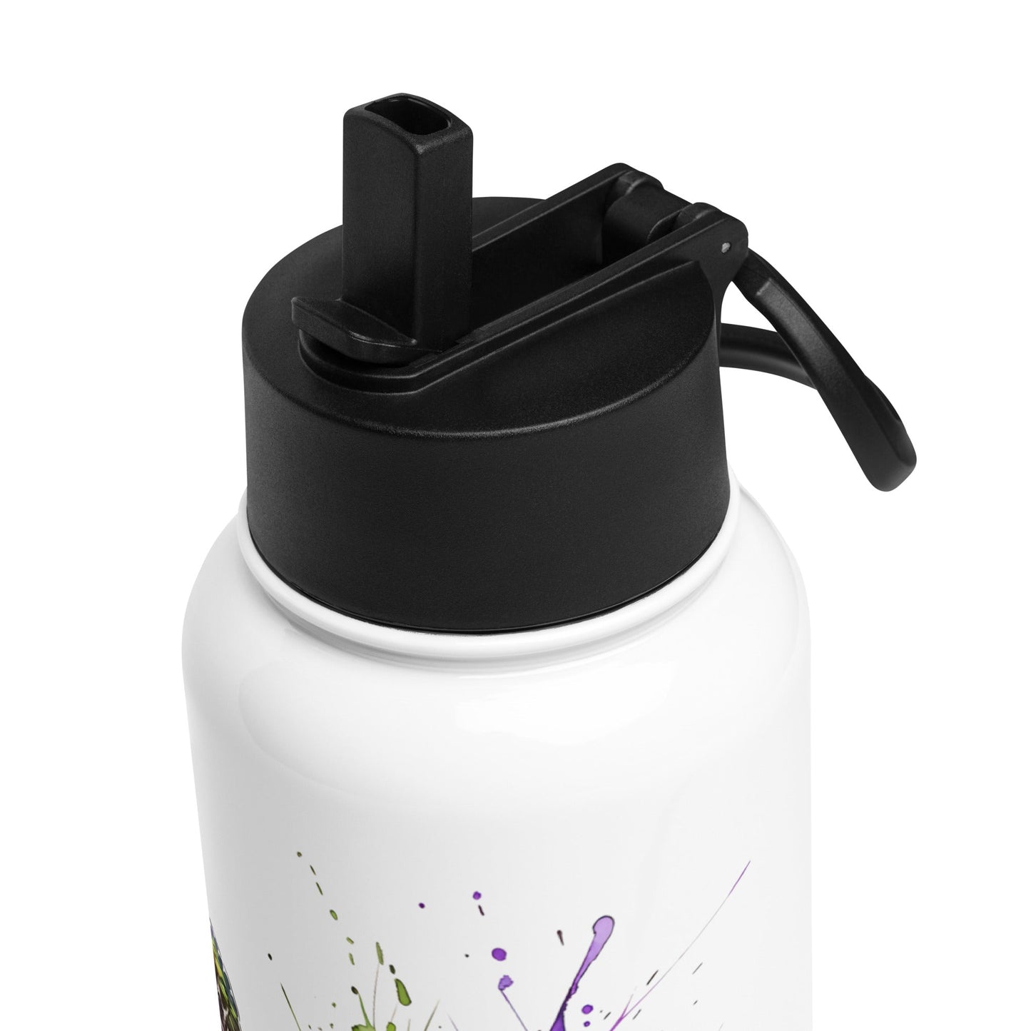 Humming Bird Stainless Steel Water Bottle With Straw Lid - Stainless Steel Water Bottle With Straw Lid - Discovery Co.