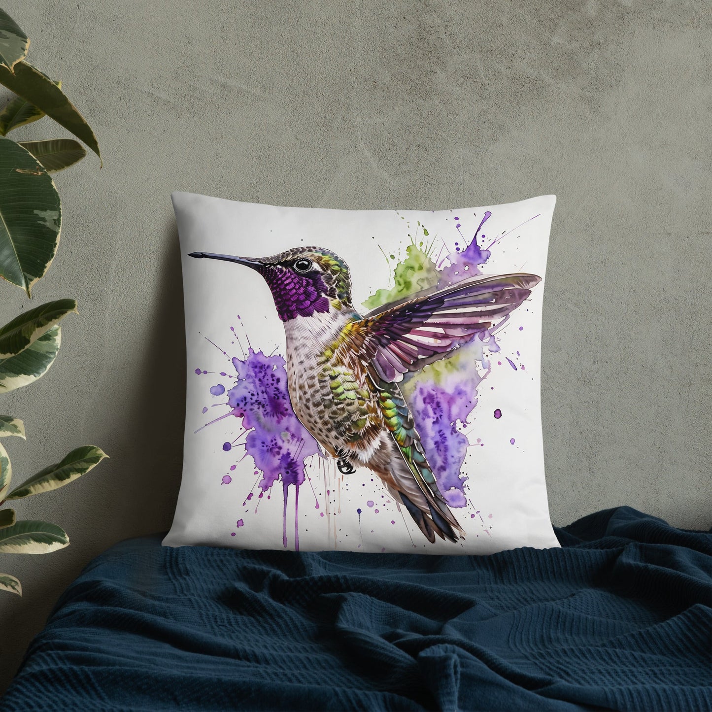Hummingbird Basic Pillow - Pillows - Discovery Co.