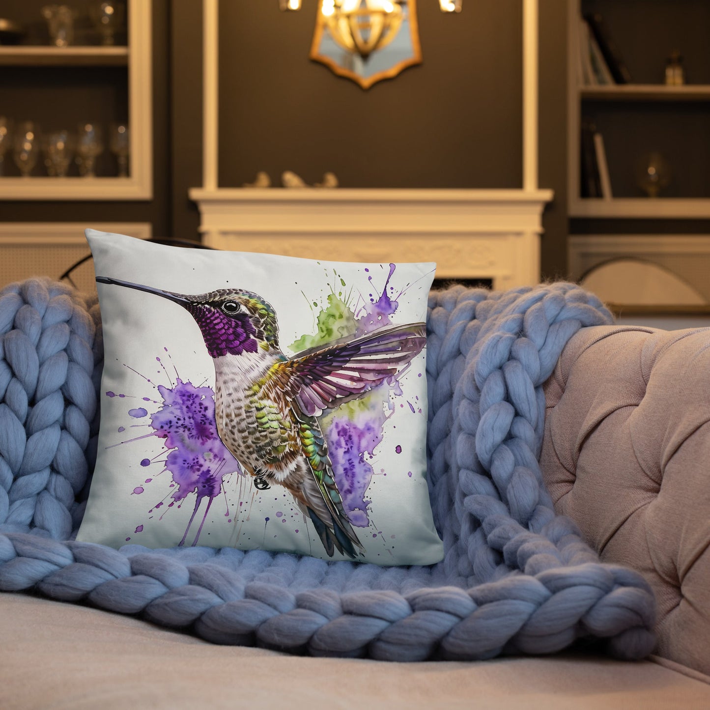 Hummingbird Basic Pillow - Pillows - Discovery Co.