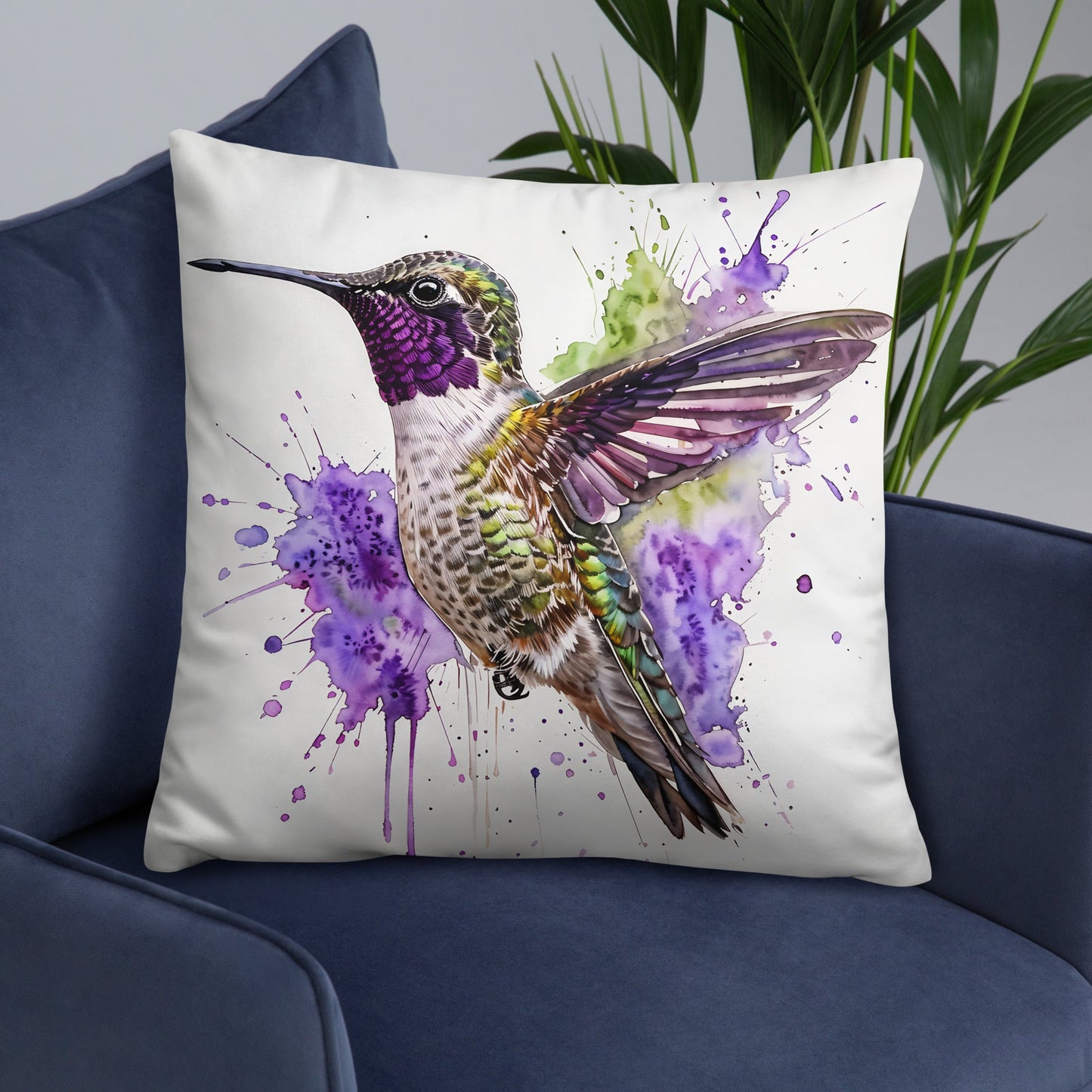 Hummingbird Basic Pillow - Pillows - Discovery Co.