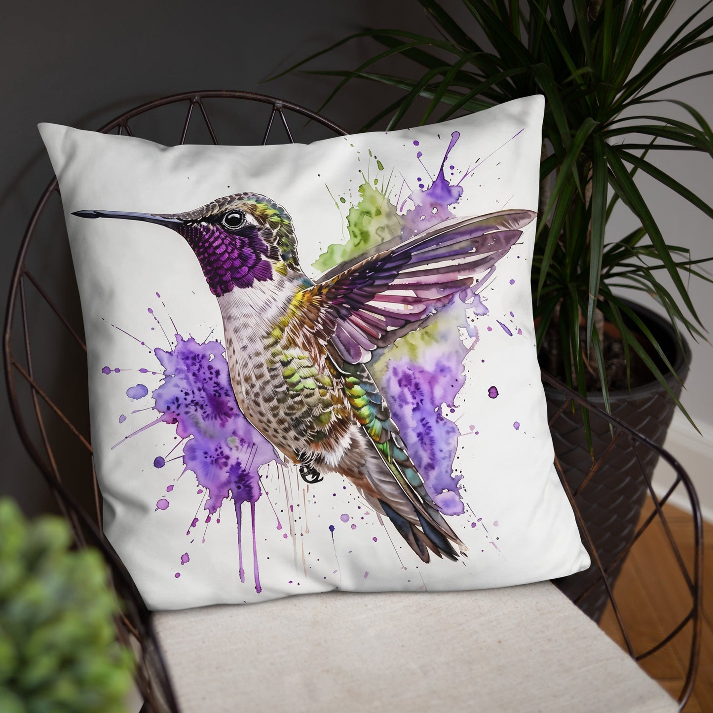 Hummingbird Basic Pillow - Pillows - Discovery Co.
