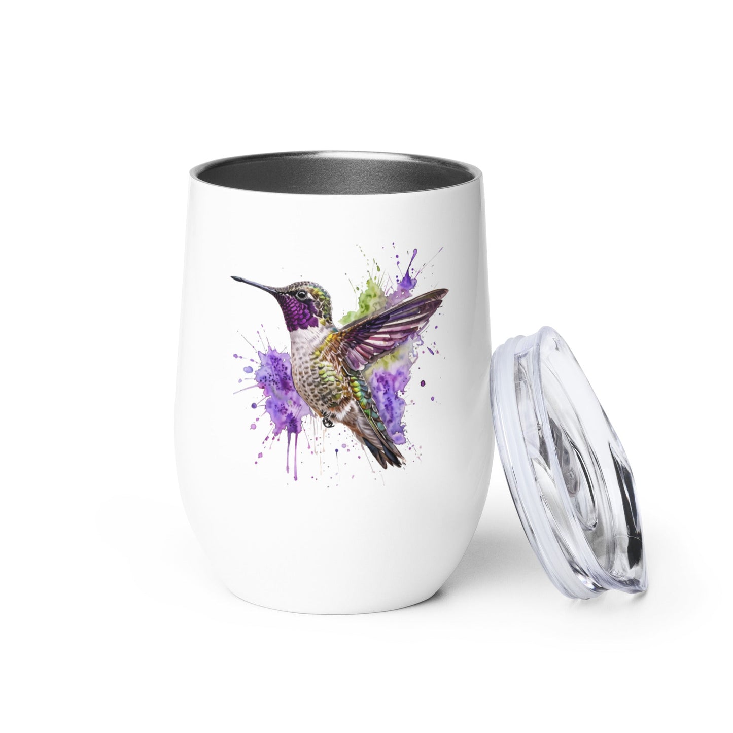 Hummingbird Stainless Steel Wine Tumbler - Steel Tumbler - Discovery Co.