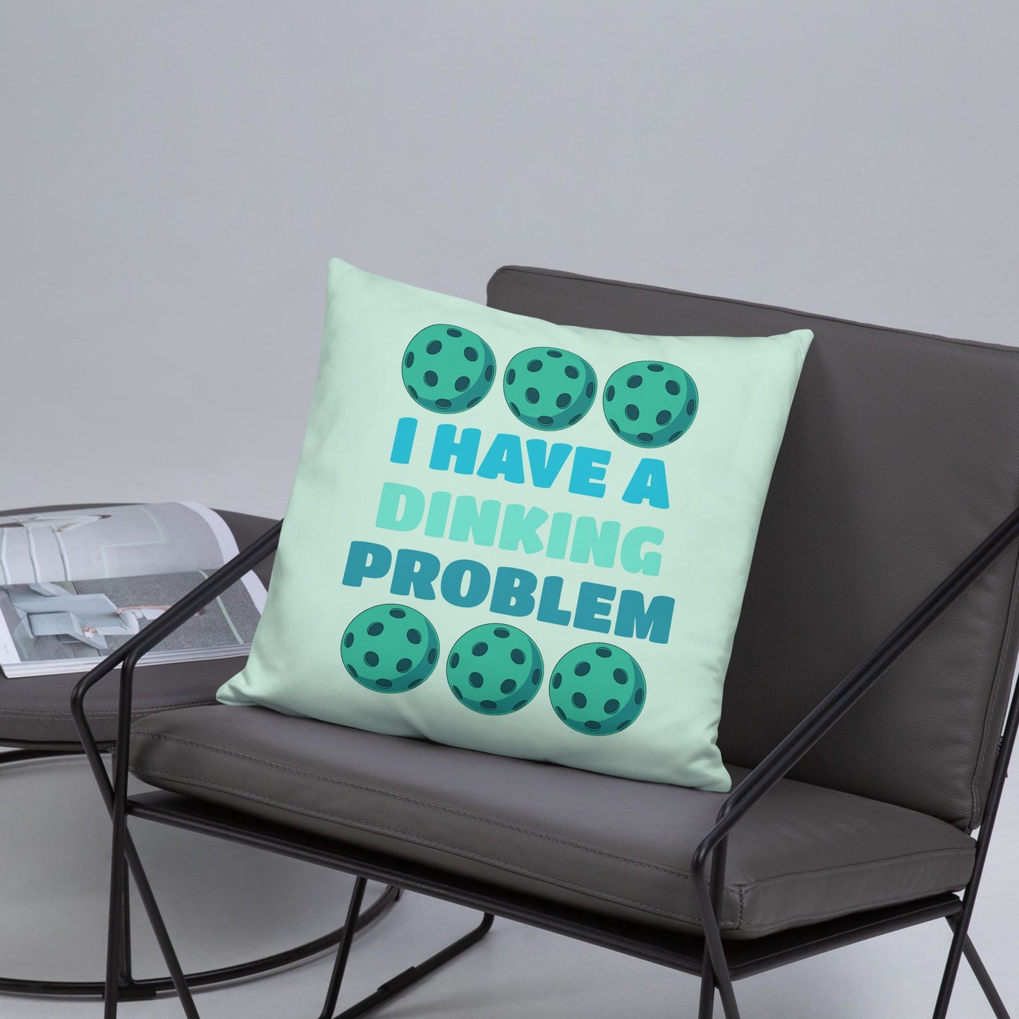 I Have A Dinking Problem Basic Pillow - Pillows - Discovery Co.