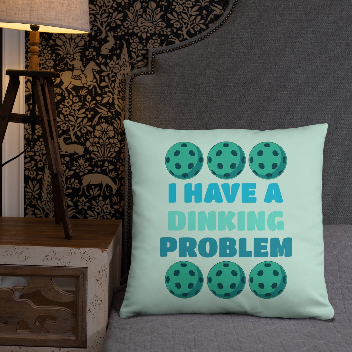I Have A Dinking Problem Basic Pillow - Pillows - Discovery Co.