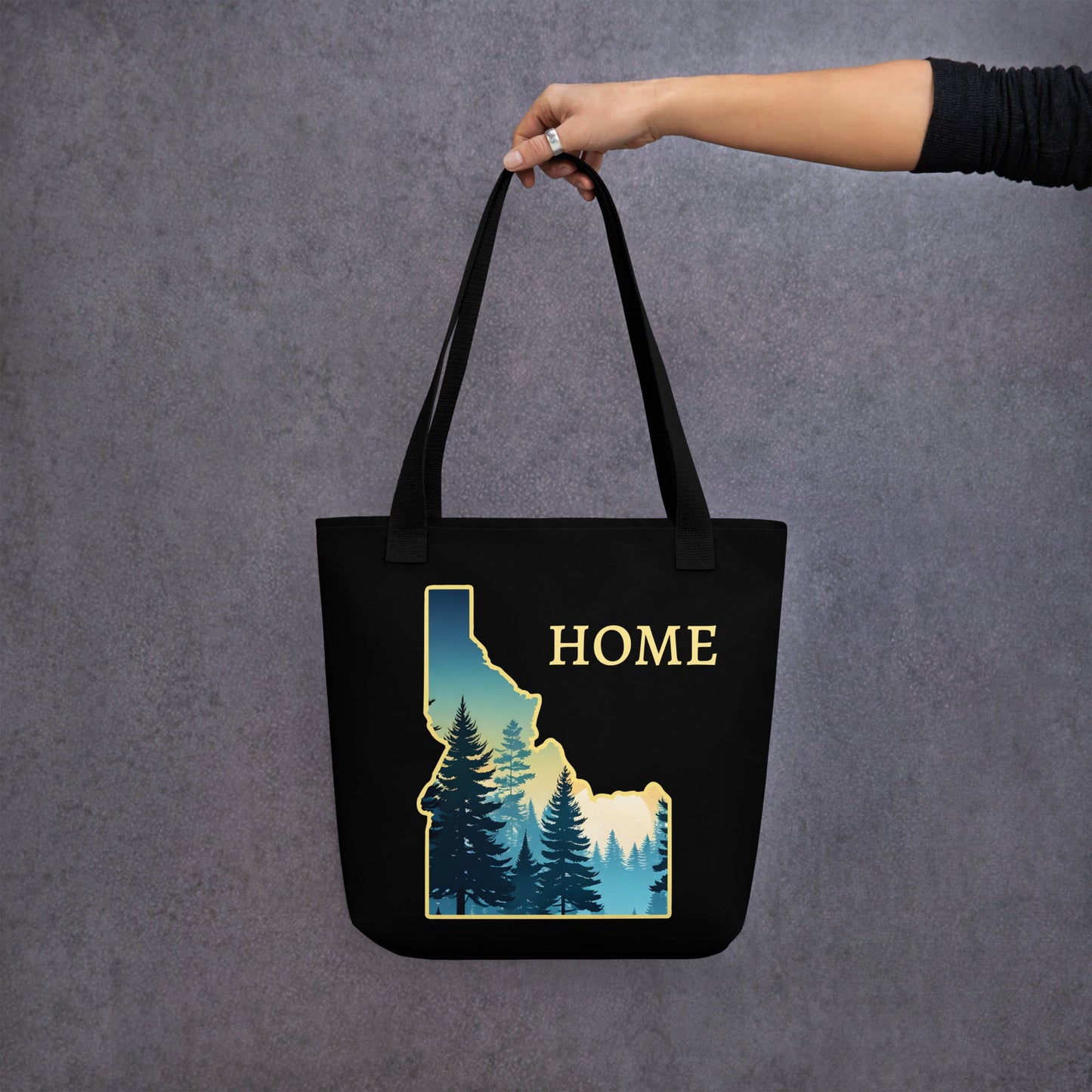 Idaho Smoky Mountains Tote Bag - Tote Bags - Discovery Co.