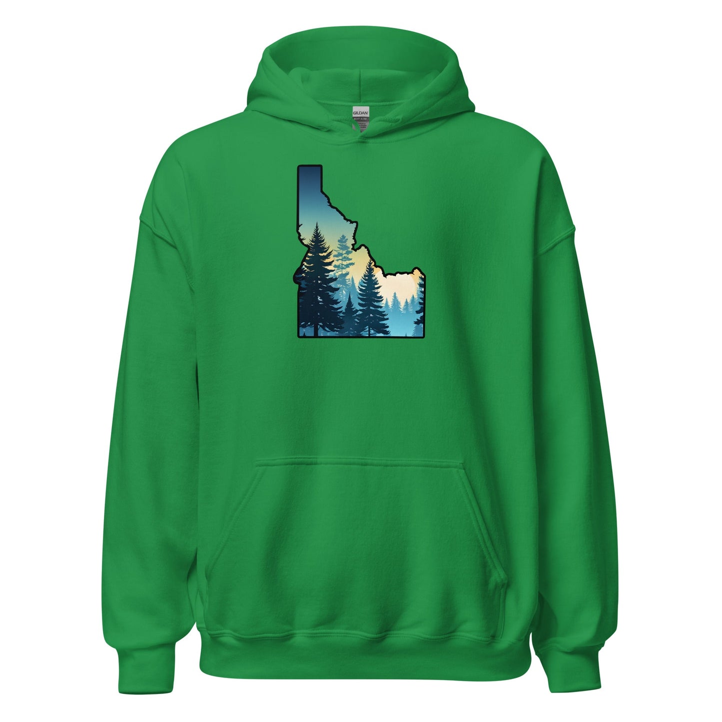 Idaho Sunset Forest Men's (Unisex) Hoodie - Hoodies - Discovery Co.