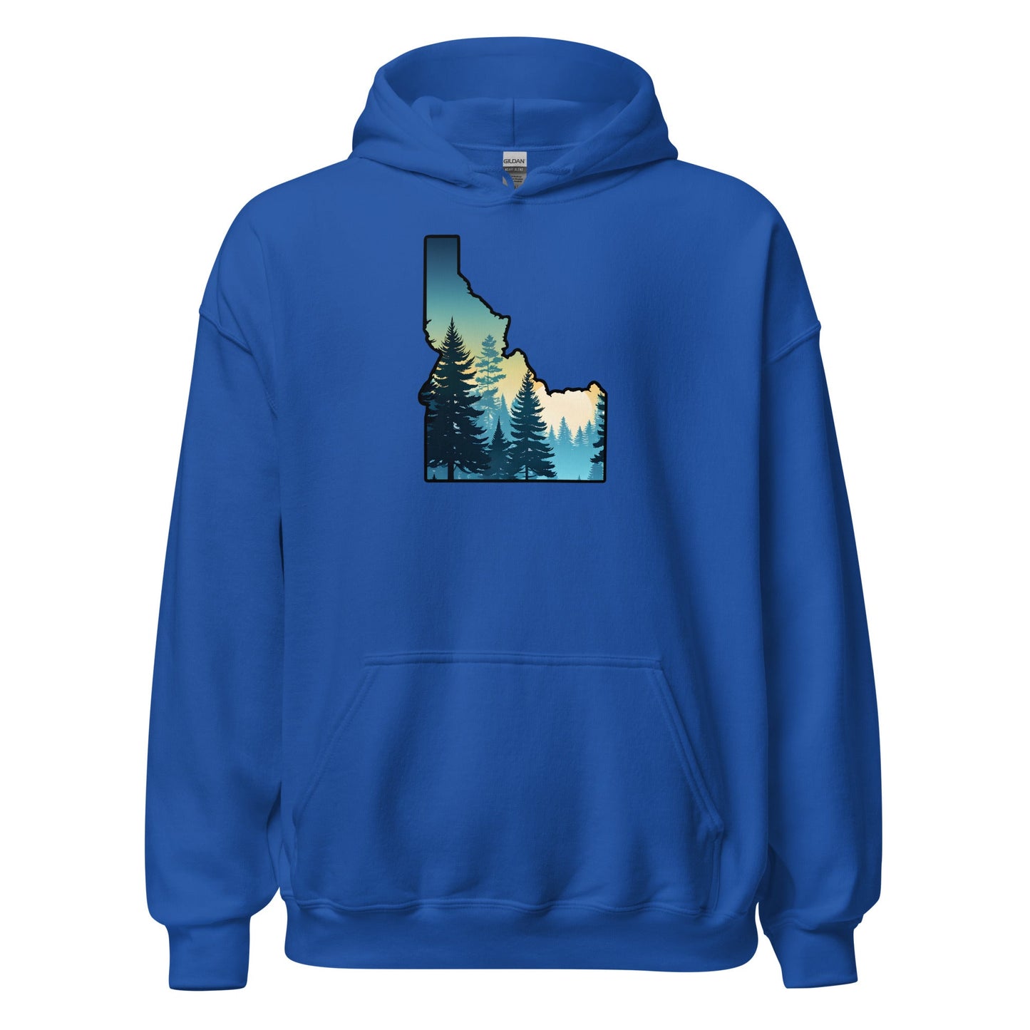 Idaho Sunset Forest Men's (Unisex) Hoodie - Hoodies - Discovery Co.