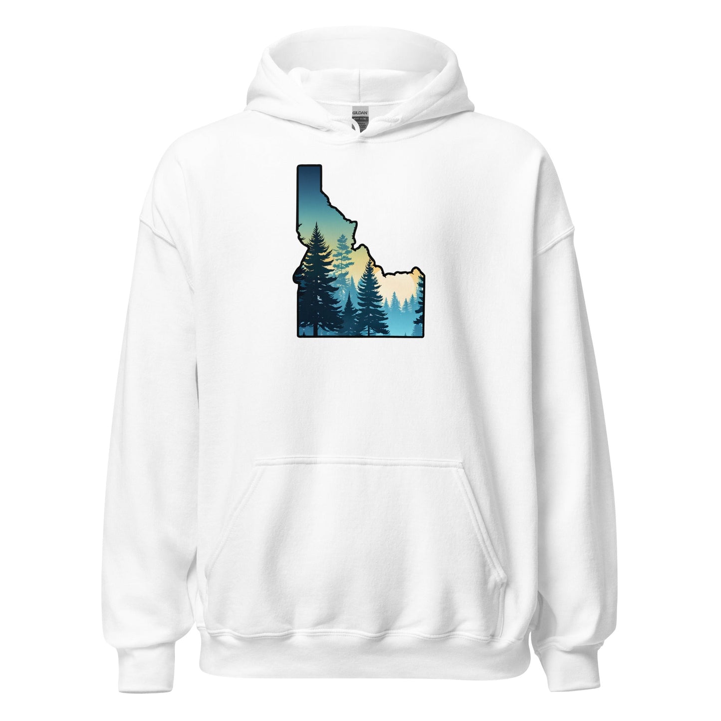 Idaho Sunset Forest Men's (Unisex) Hoodie - Hoodies - Discovery Co.