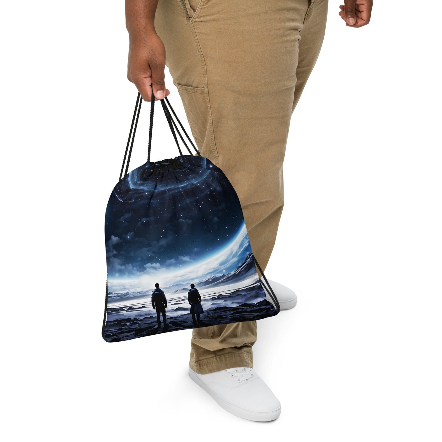 Interstellar II Drawstring Bag - Drawstring Bag - Discovery Co.