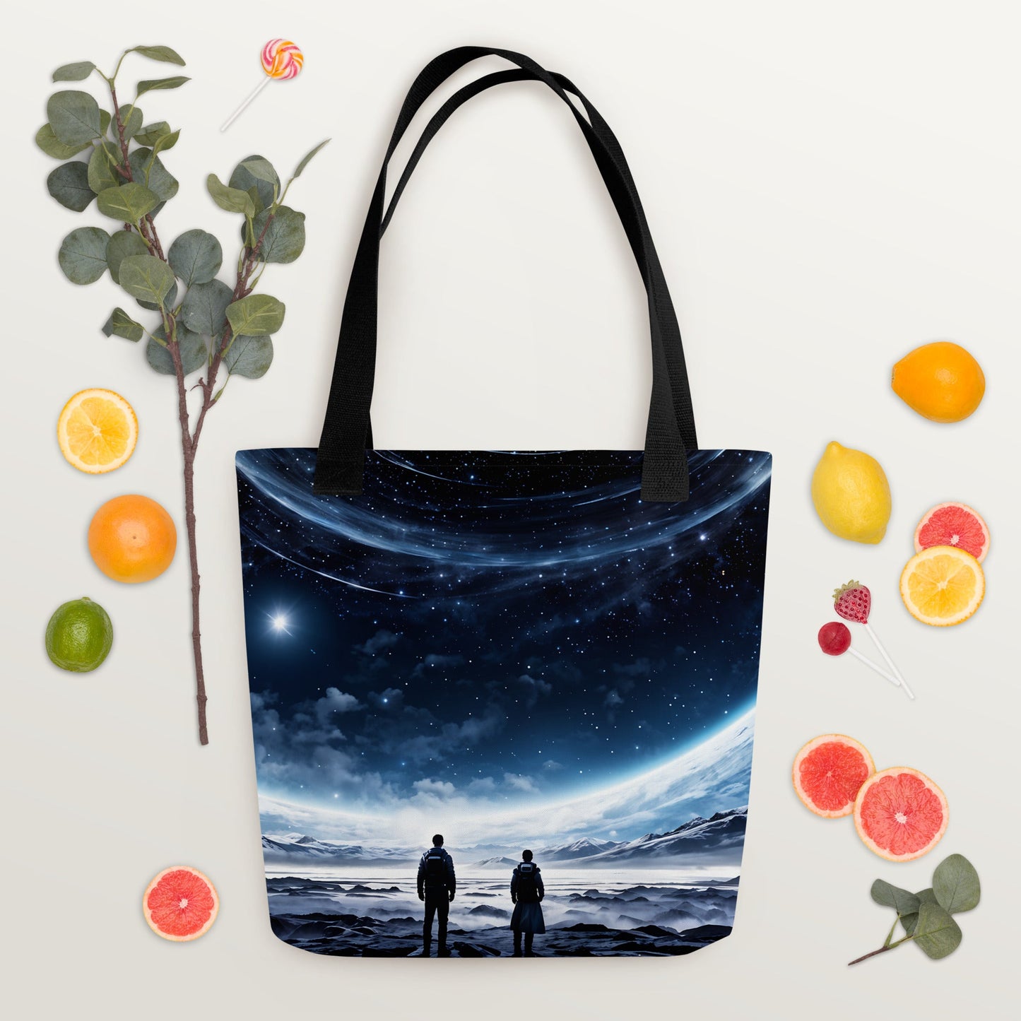 Interstellar Night II Tote Bag - Tote Bags - Discovery Co.
