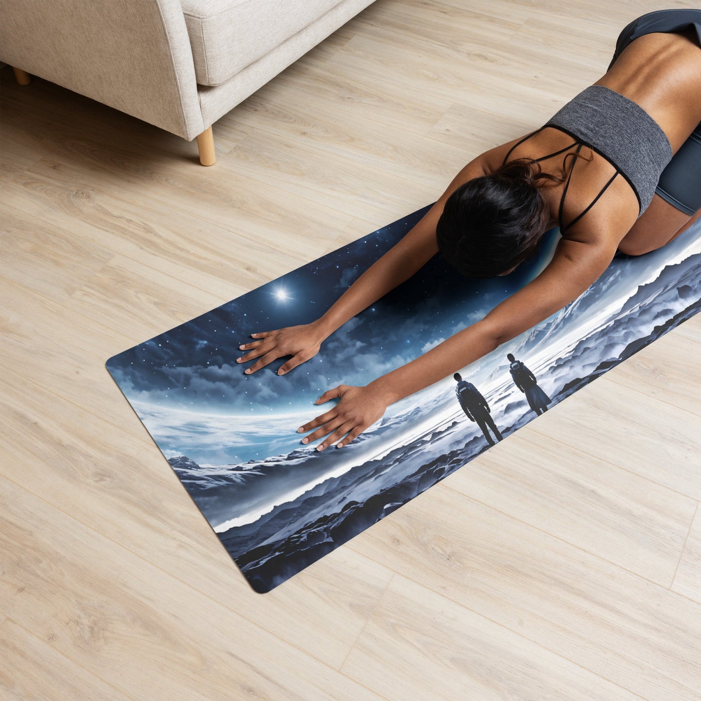 Interstellar Night II Yoga Mat - Yoga Mat - Discovery Co.