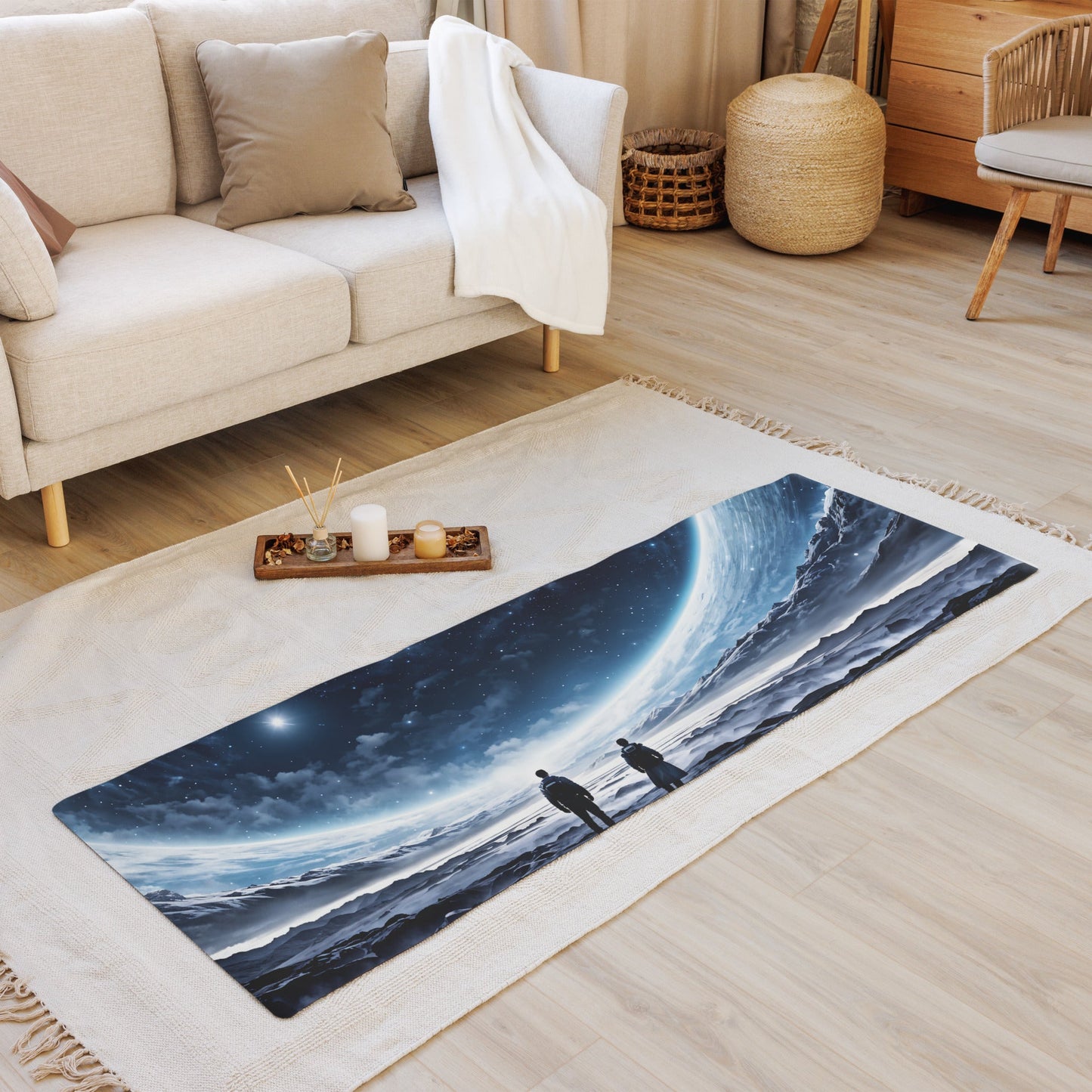 Interstellar Night II Yoga Mat - Yoga Mat - Discovery Co.