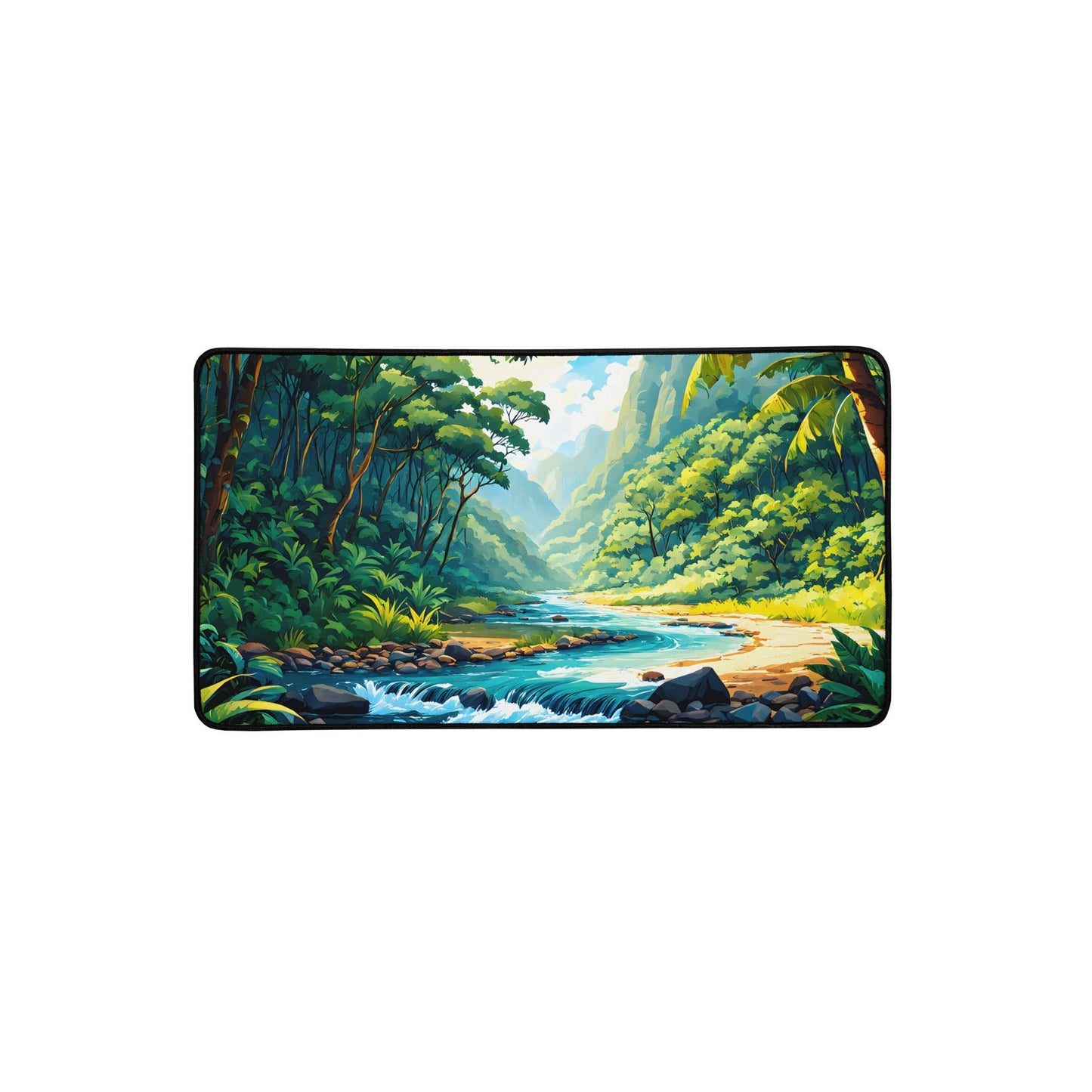 Jungle River II Desk Mat - Mouse Pads - Discovery Co.