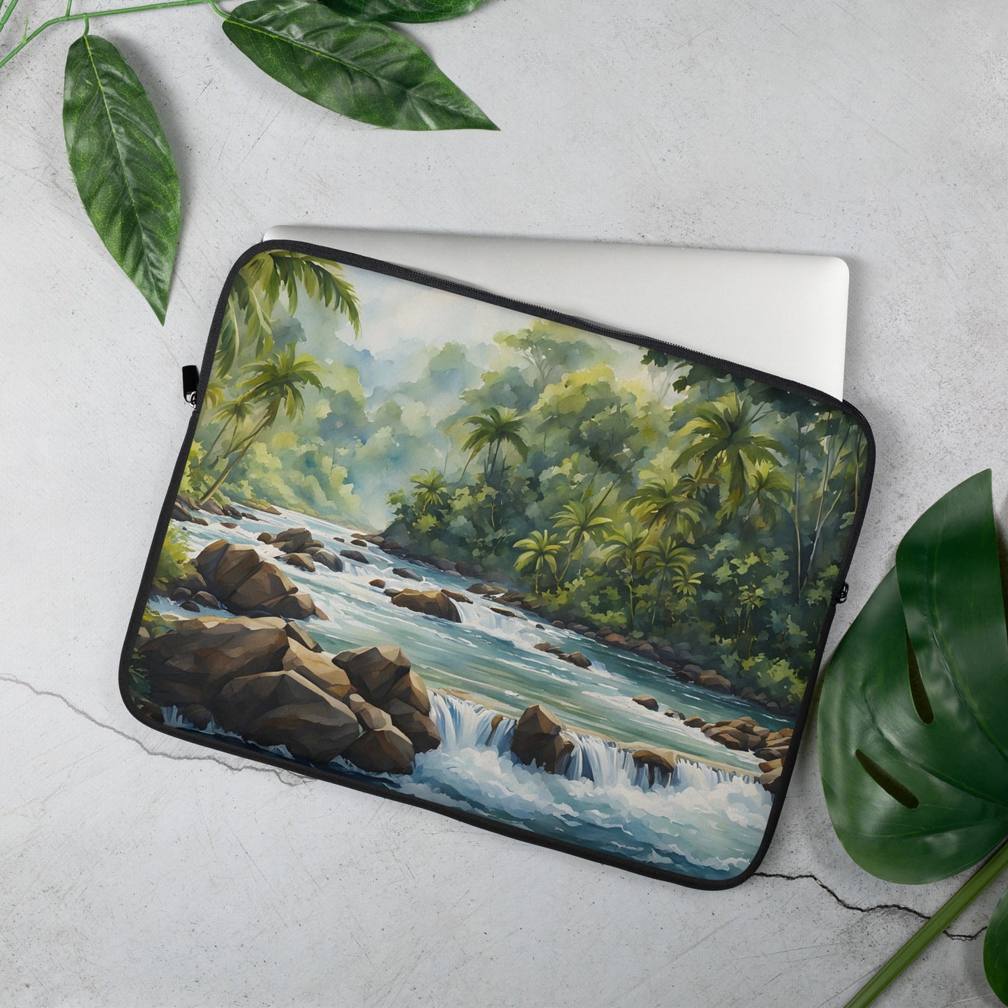 Jungle River Laptop Sleeve - Laptop Cases - Discovery Co.