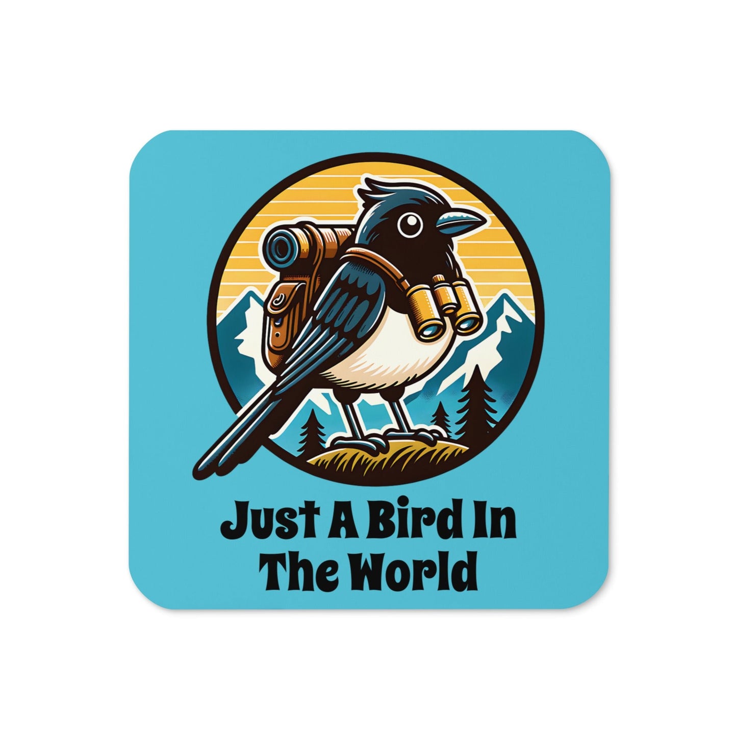 Just A Bird In The World Cork - Back Coaster - Coasters - Discovery Co.