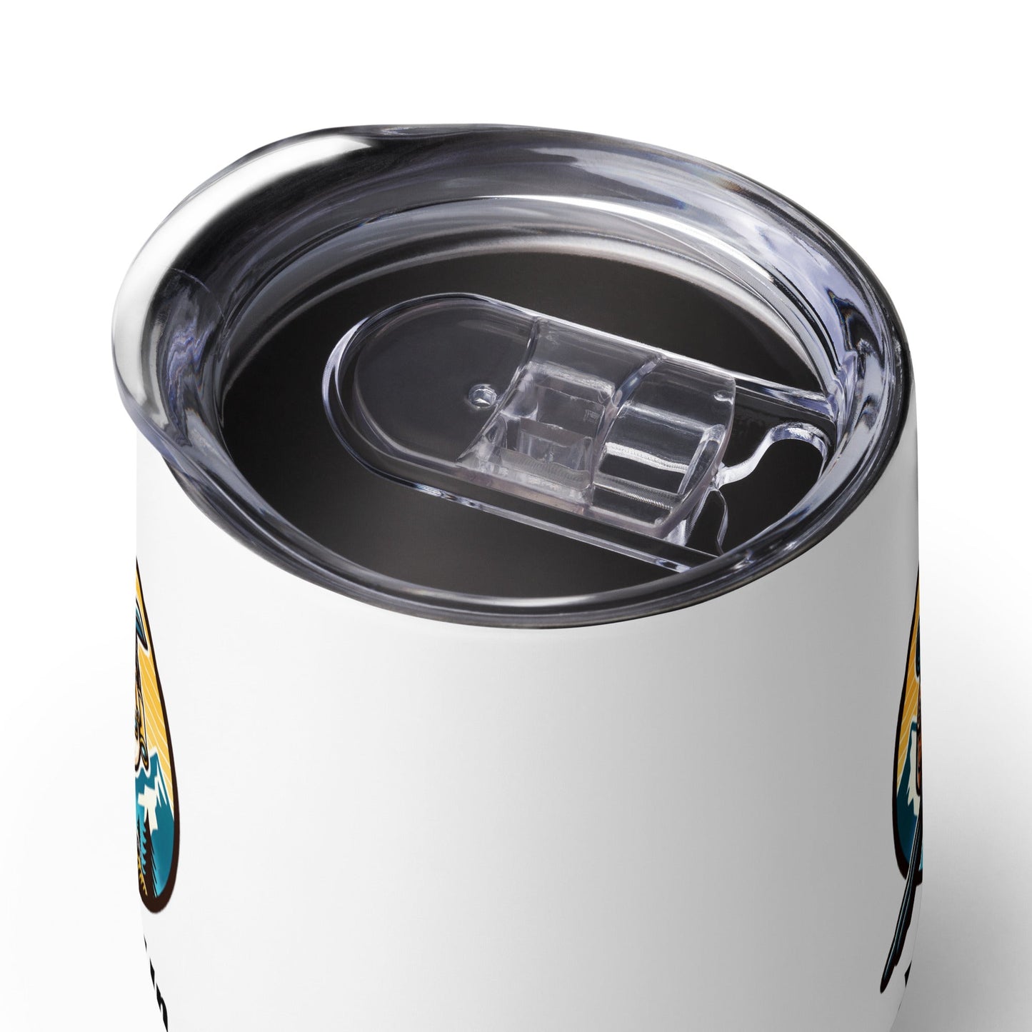 Just A Bird In The World Stainless Steel Wine Tumbler - Steel Tumbler - Discovery Co.